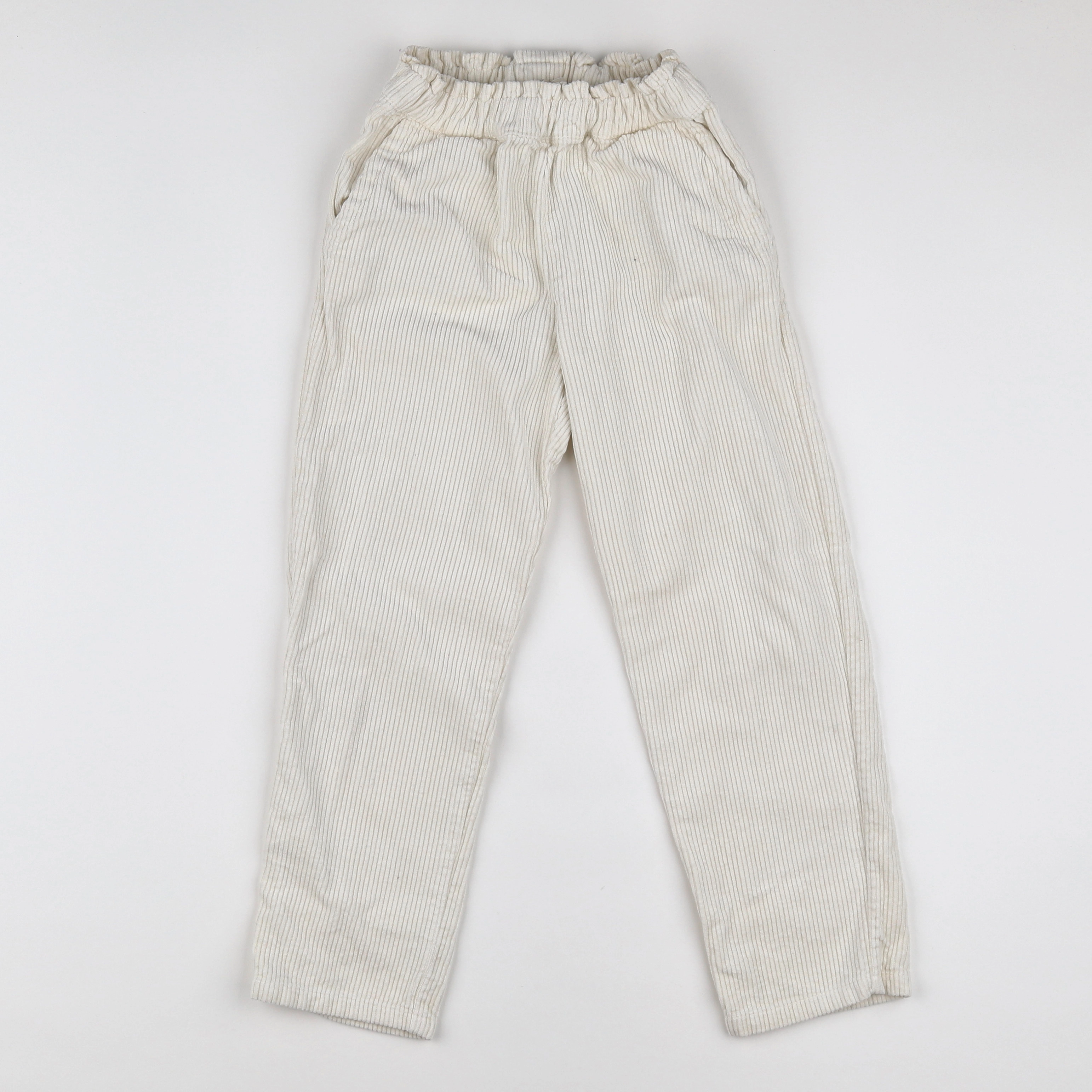 Bonton - pantalon blanc - 8 ans