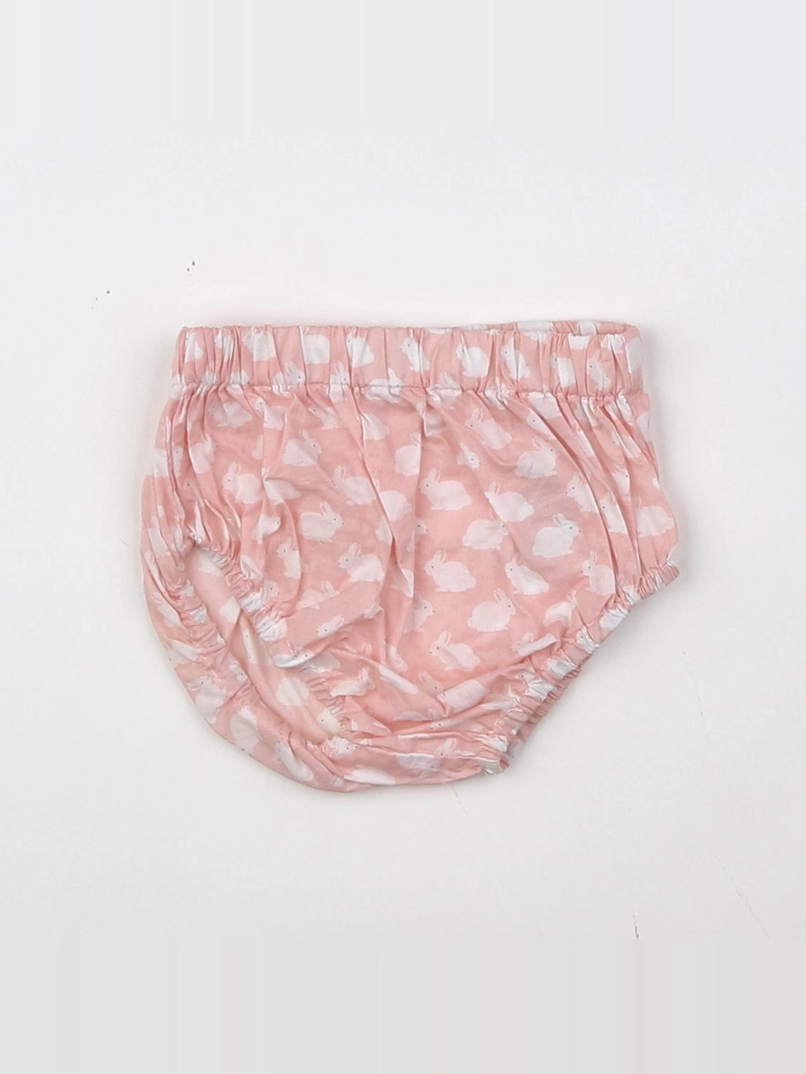 Vertbaudet - bloomer rose, blanc - 3 mois