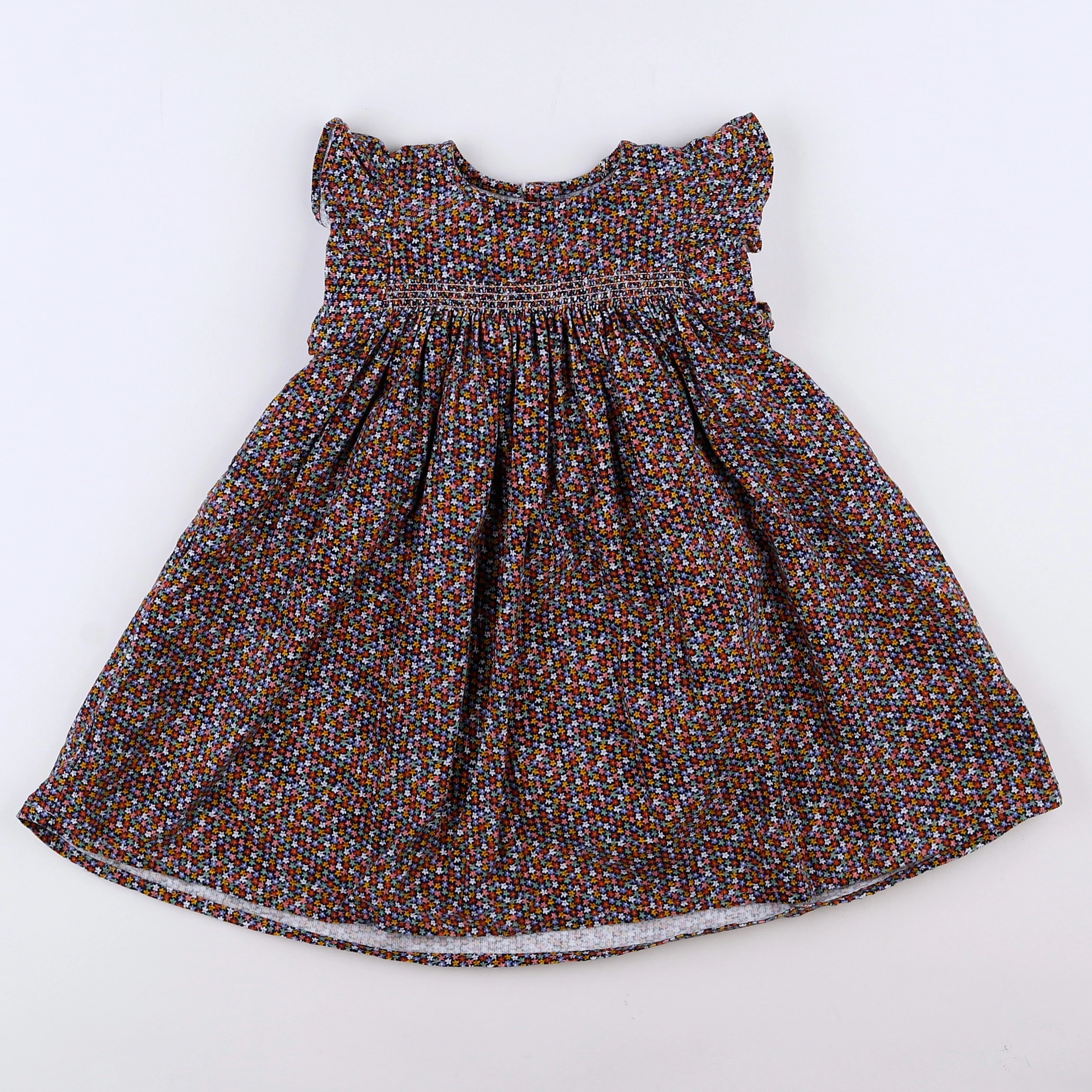 Boutchou - robe multicolore - 2 ans