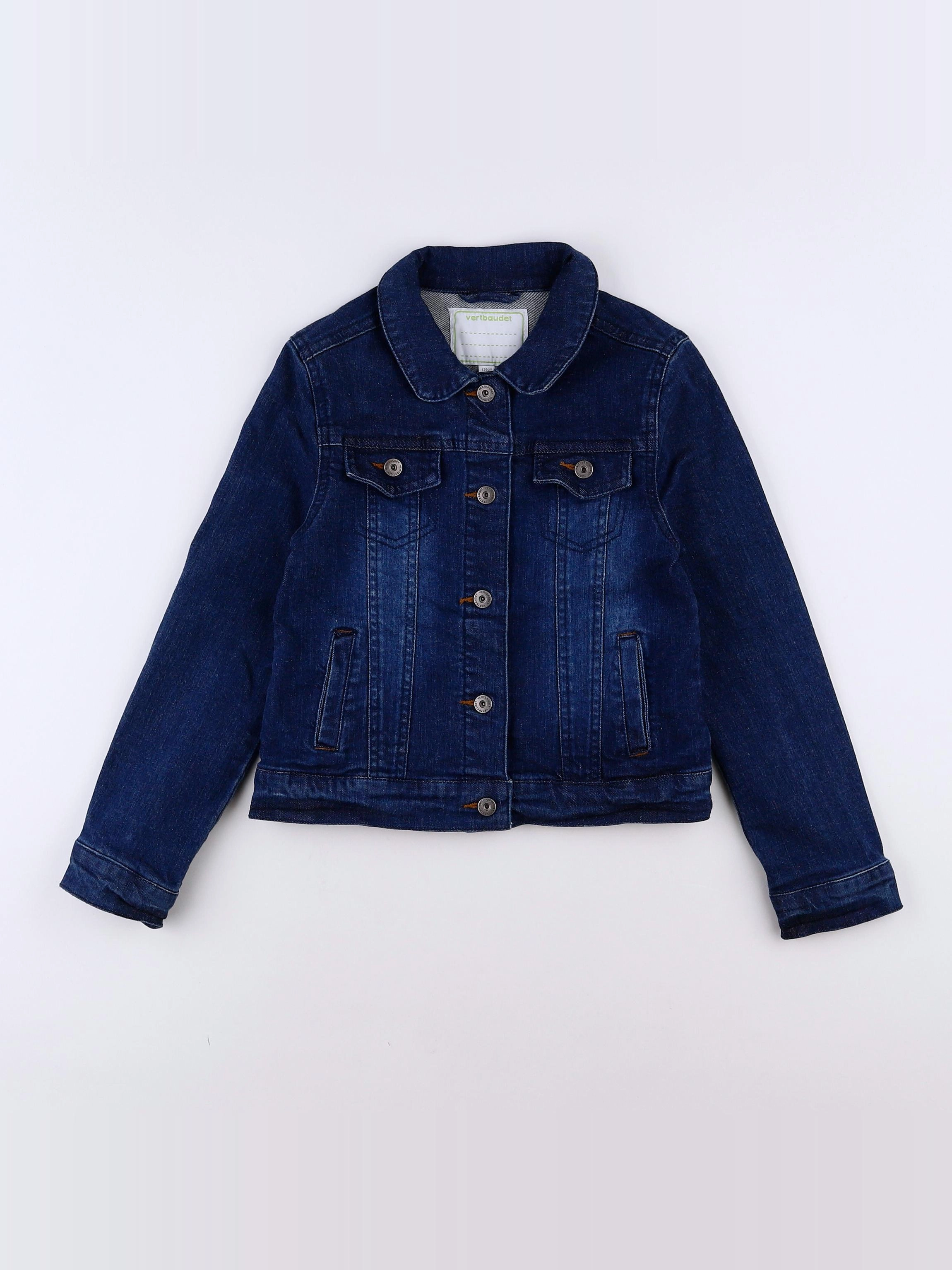 Vertbaudet - veste bleu - 8 ans