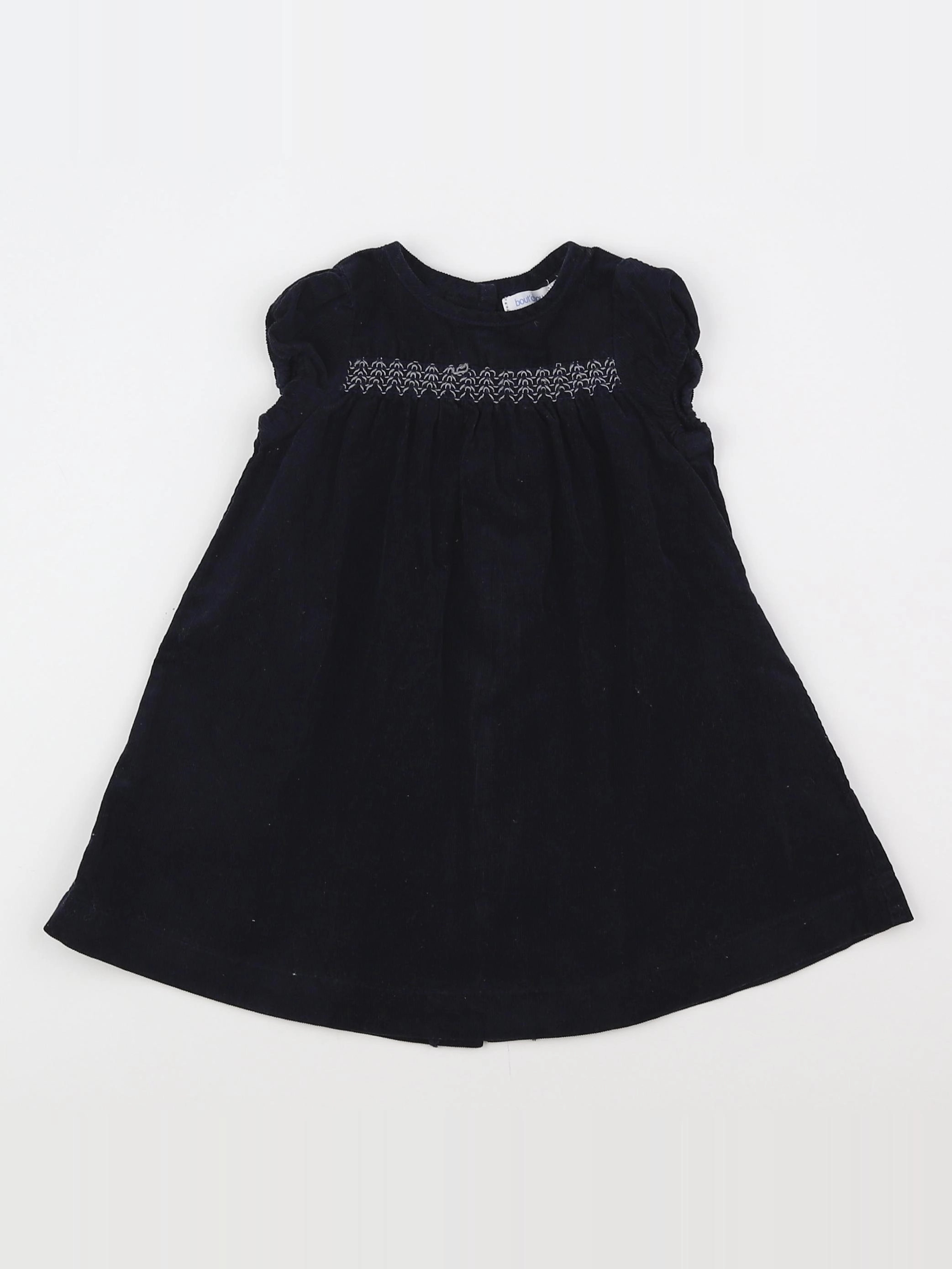 Boutchou - robe bleu - 9 mois