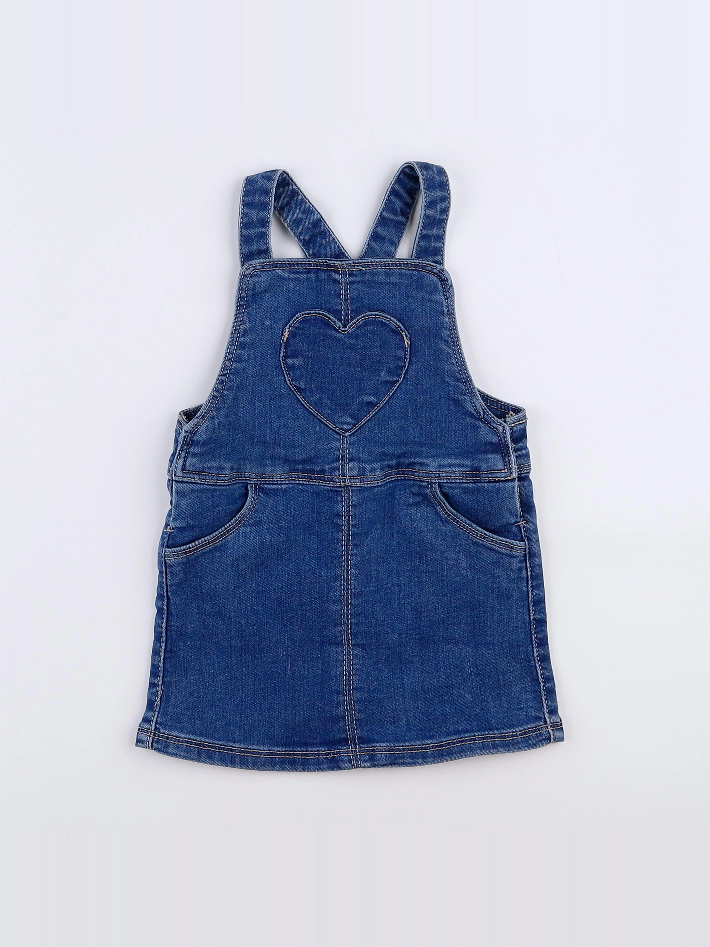 Tape à l'oeil - robe bleu - 12 mois