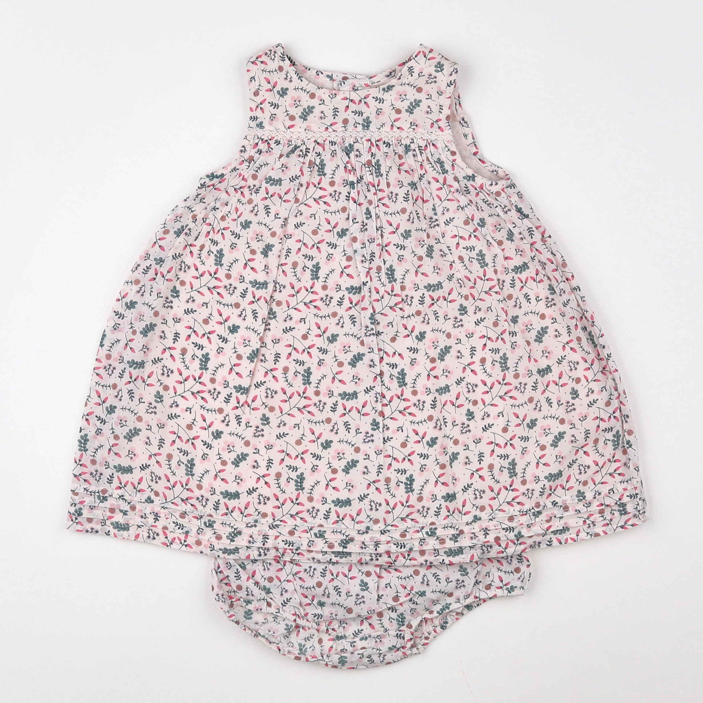 Boutchou - robe multicolore - 9 mois