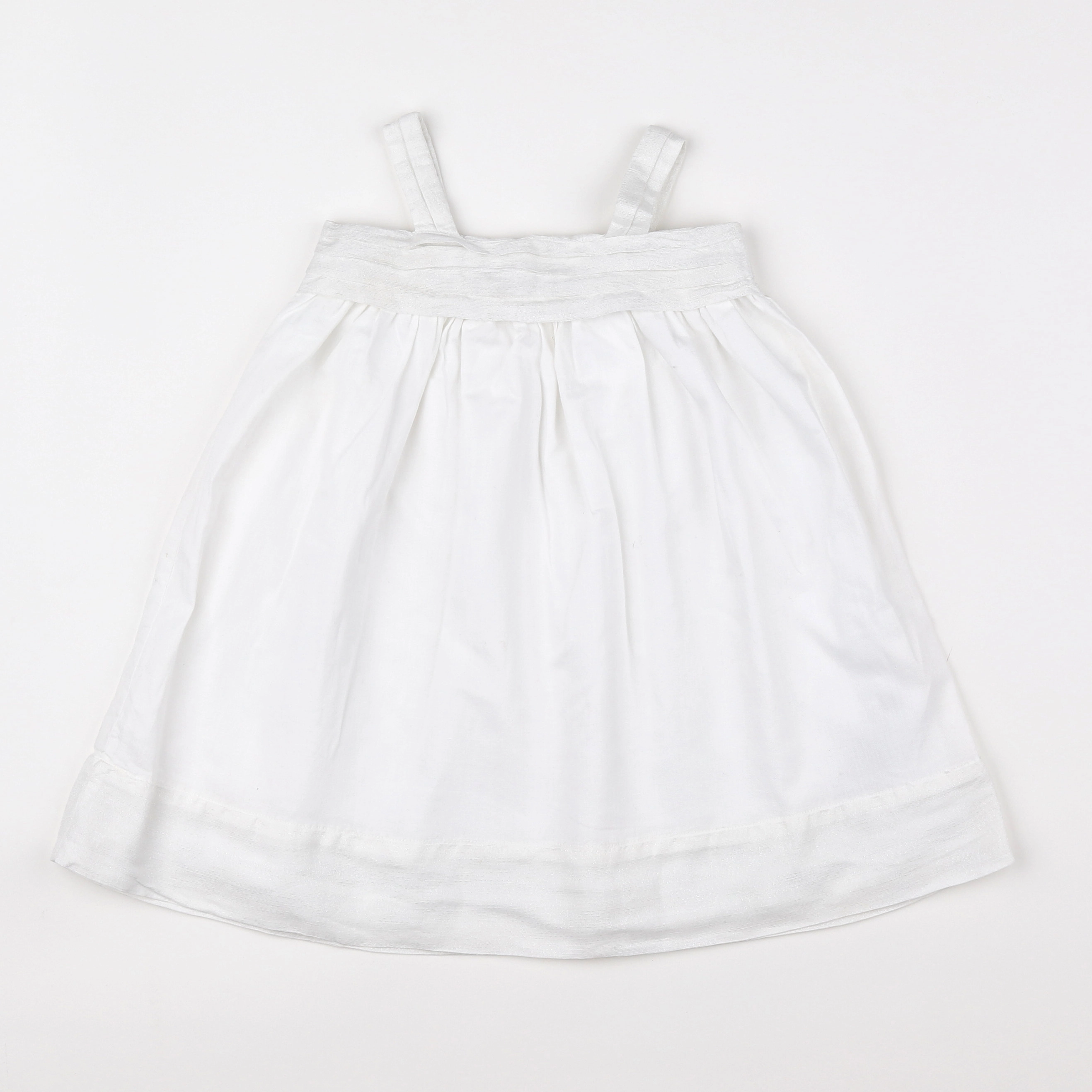 Jacadi - robe blanc, argent - 2 ans