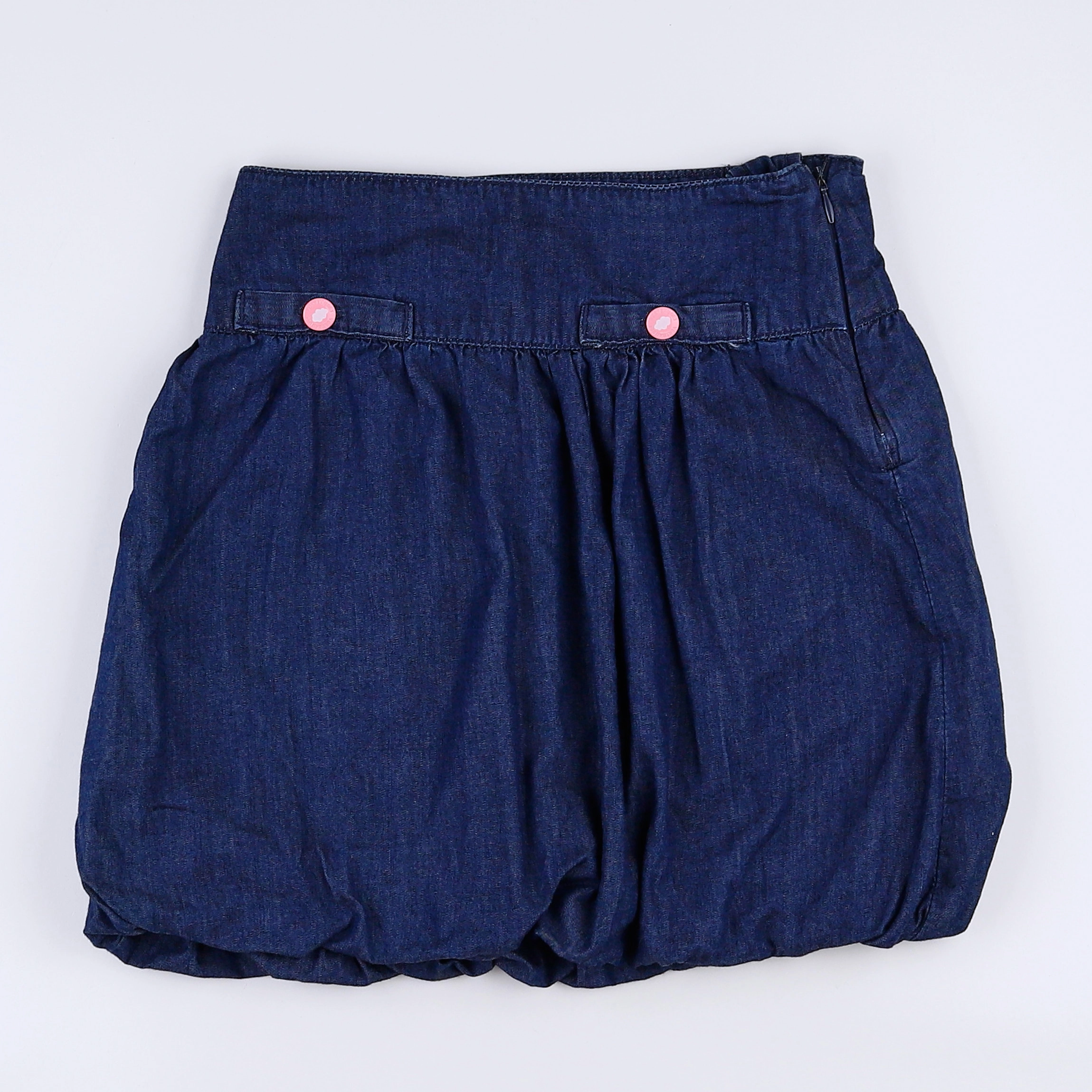 Vertbaudet - jupe bleu, rose - 8 ans