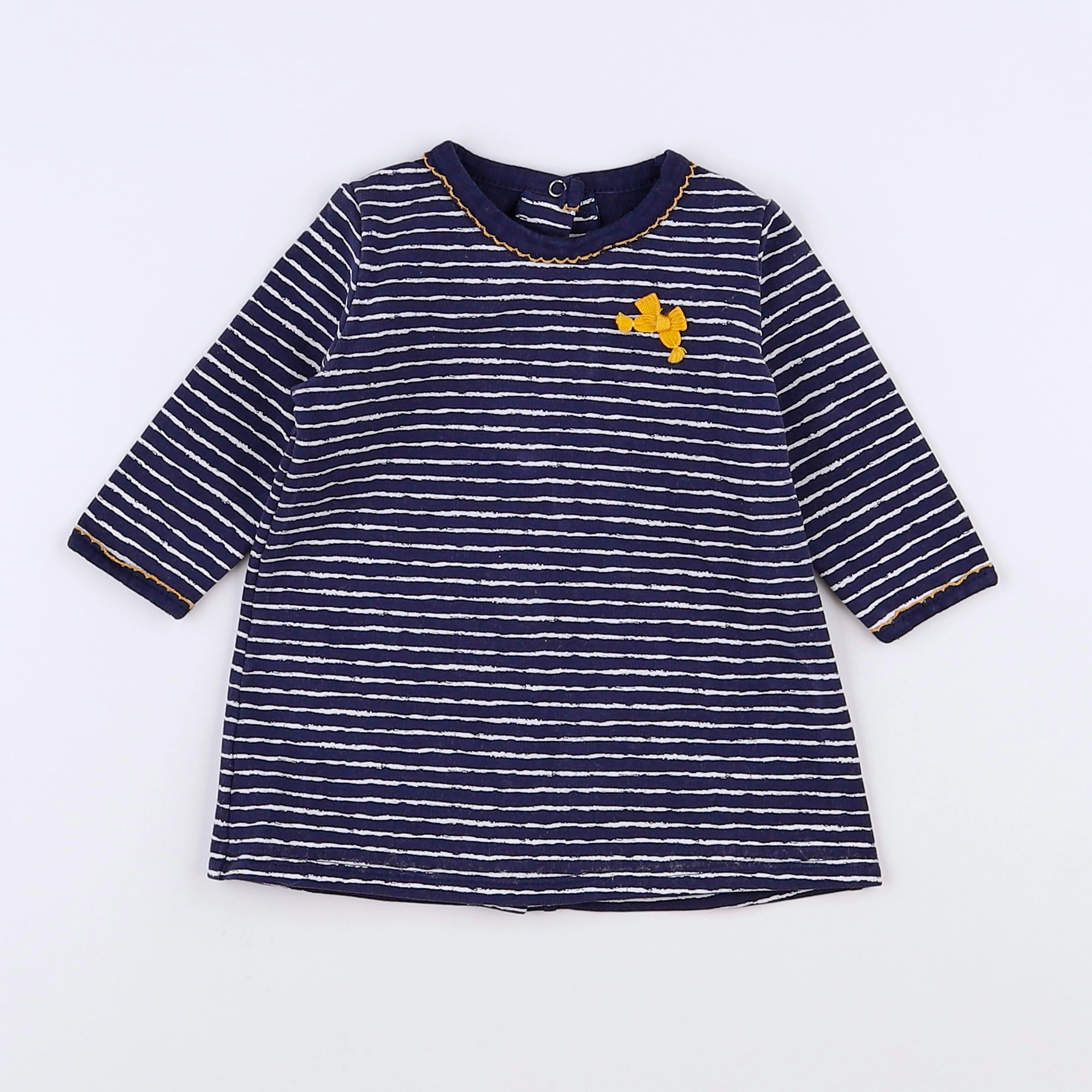 Absorba - robe bleu, blanc - 3 mois