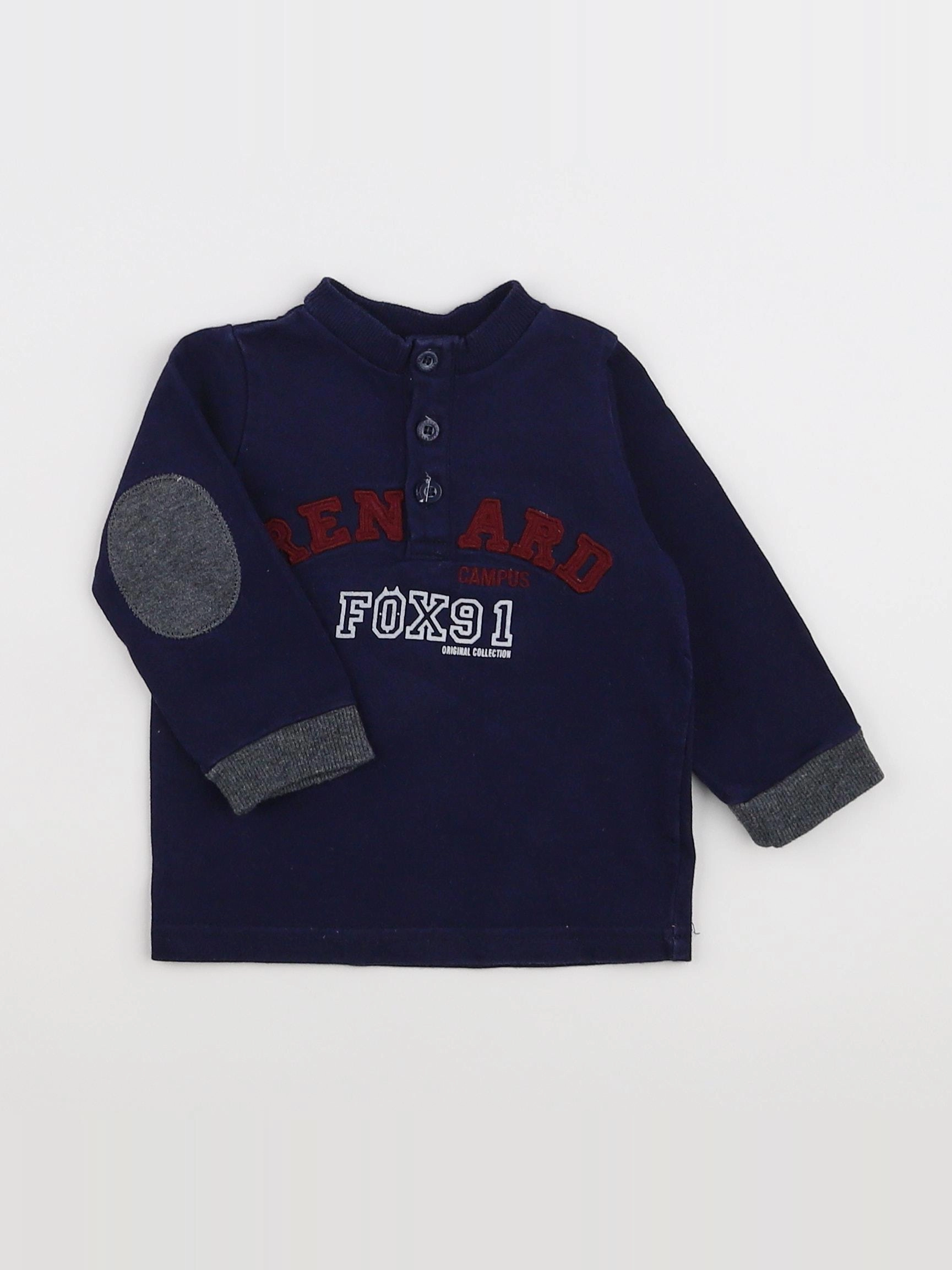 Cadet Rousselle - tee-shirt bleu - 6 mois