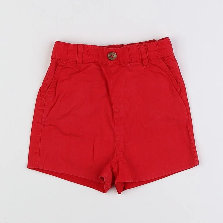 Gocco - short rouge - 12/18 mois