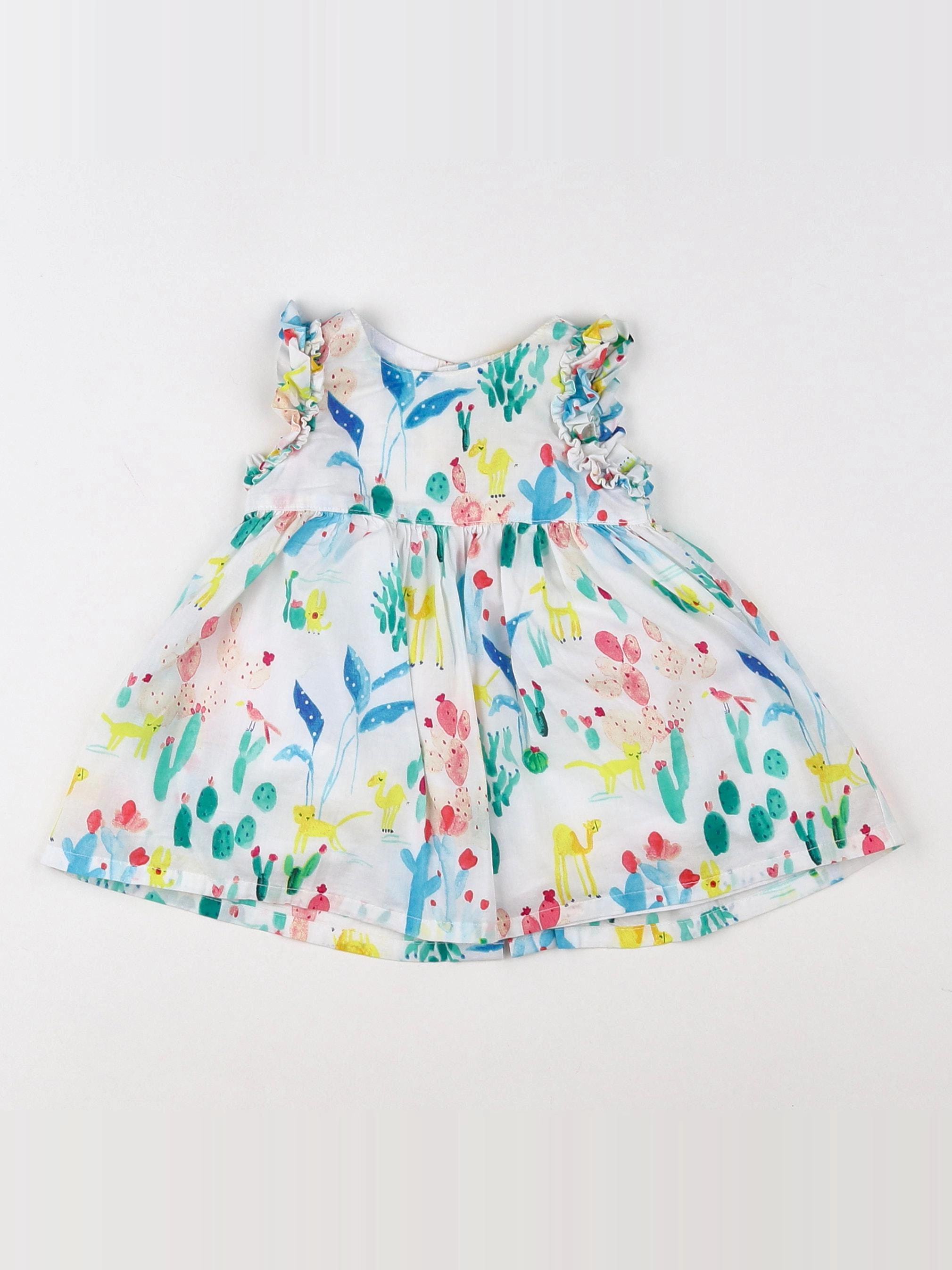 Catimini - robe multicolore - 3 mois