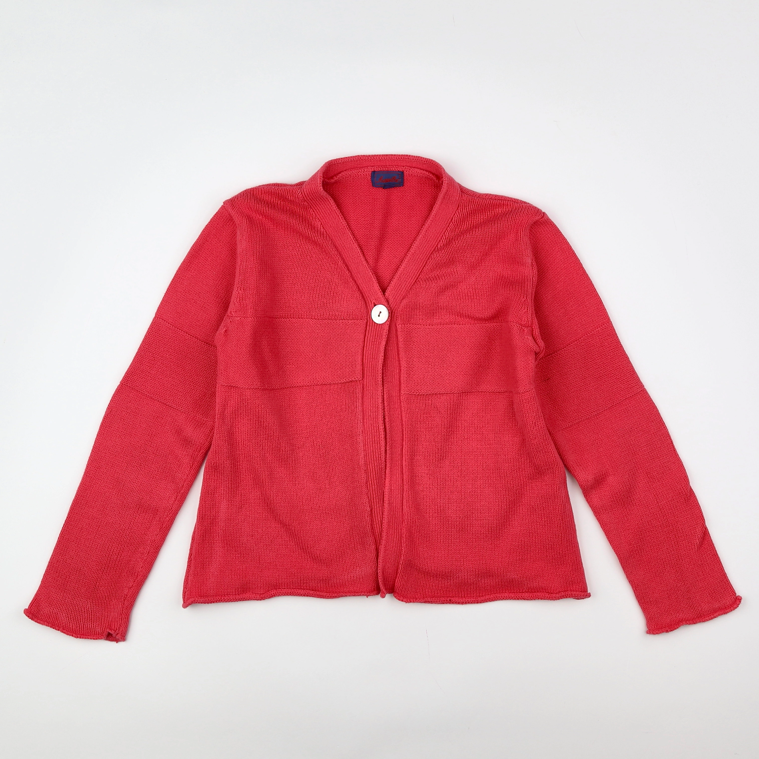 Acanthe - gilet rose - 8 ans