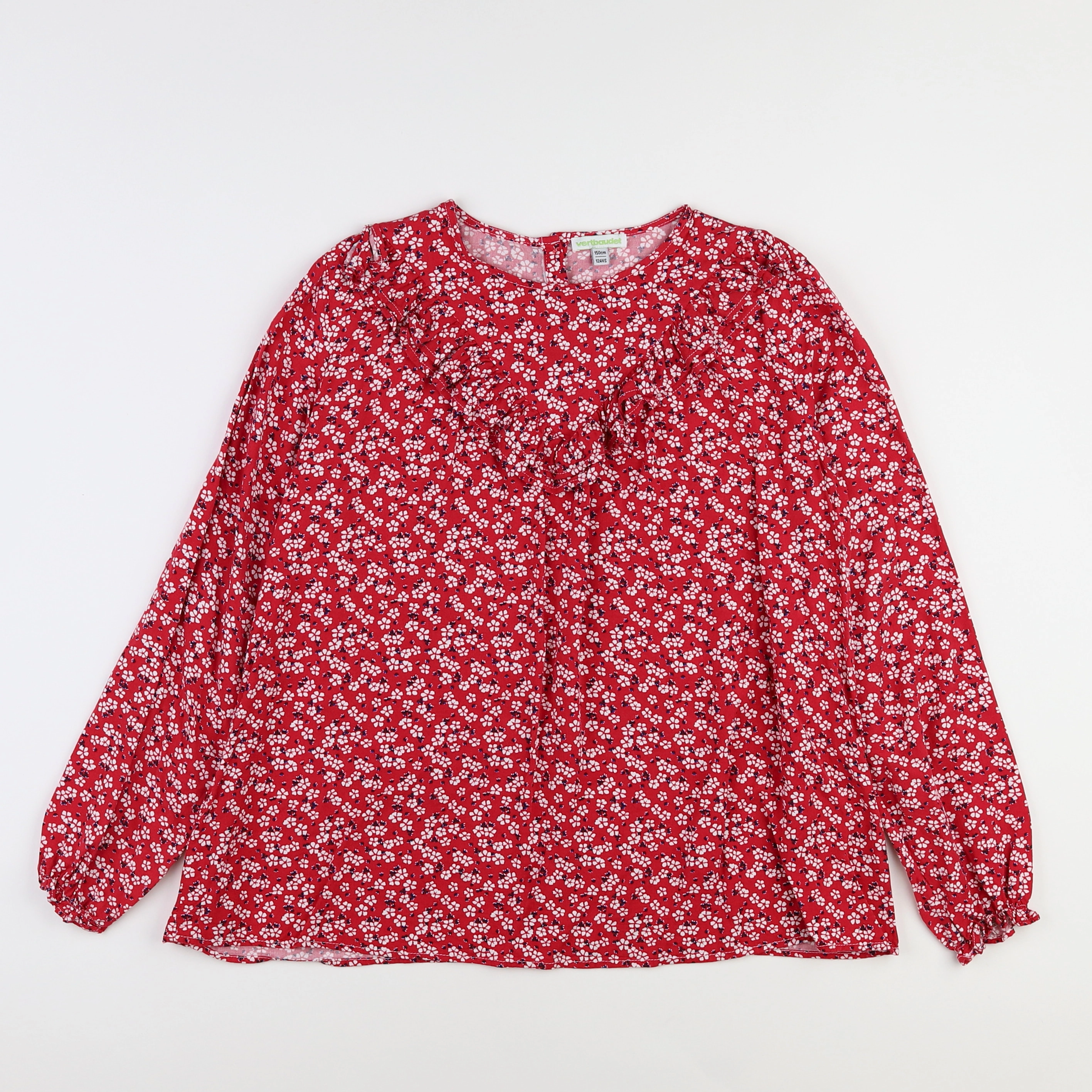 Vertbaudet - blouse rose - 12 ans