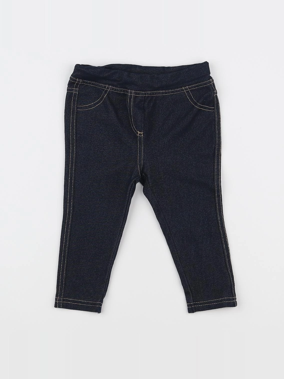Tape à l'oeil - jegging bleu - 9 mois