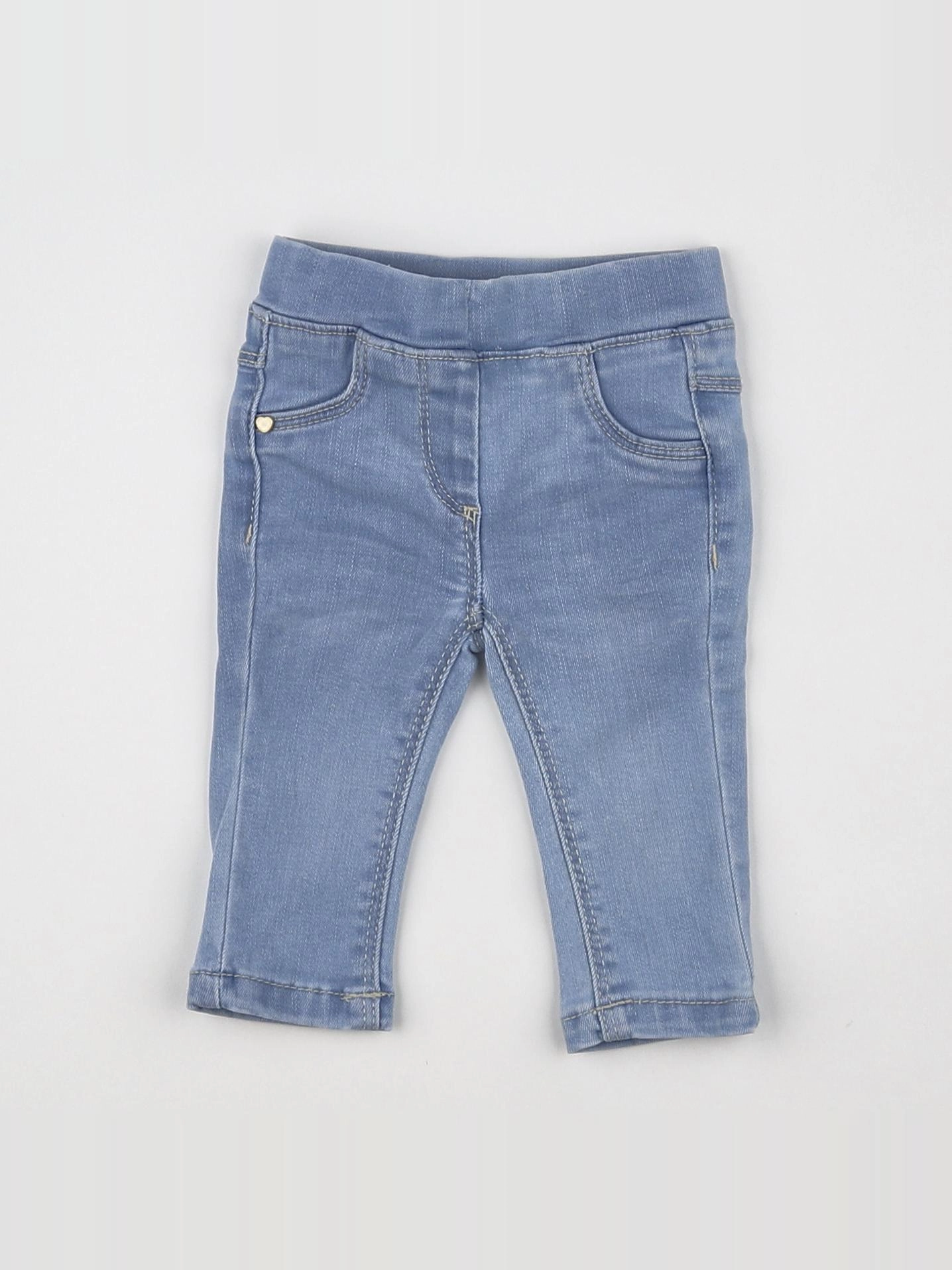 Tape à l'oeil - jegging bleu - 3 mois