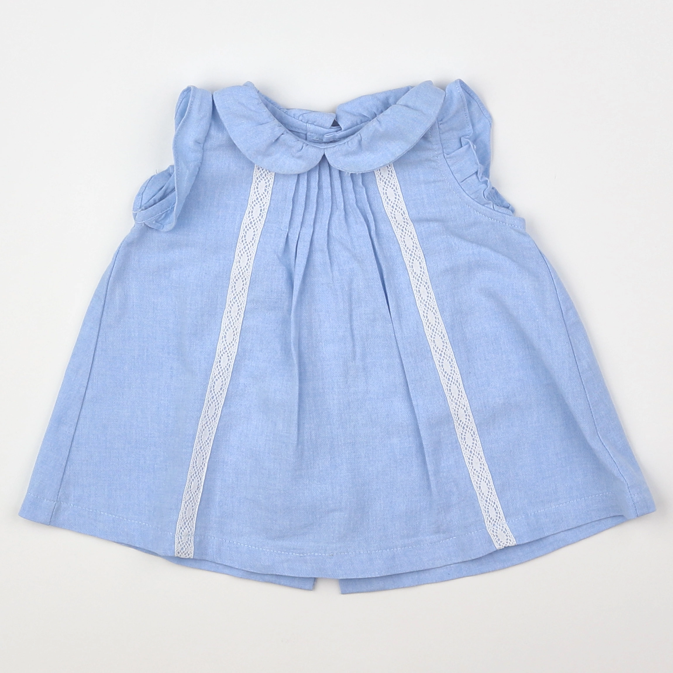 Lola Palacios - robe bleu - 6 mois