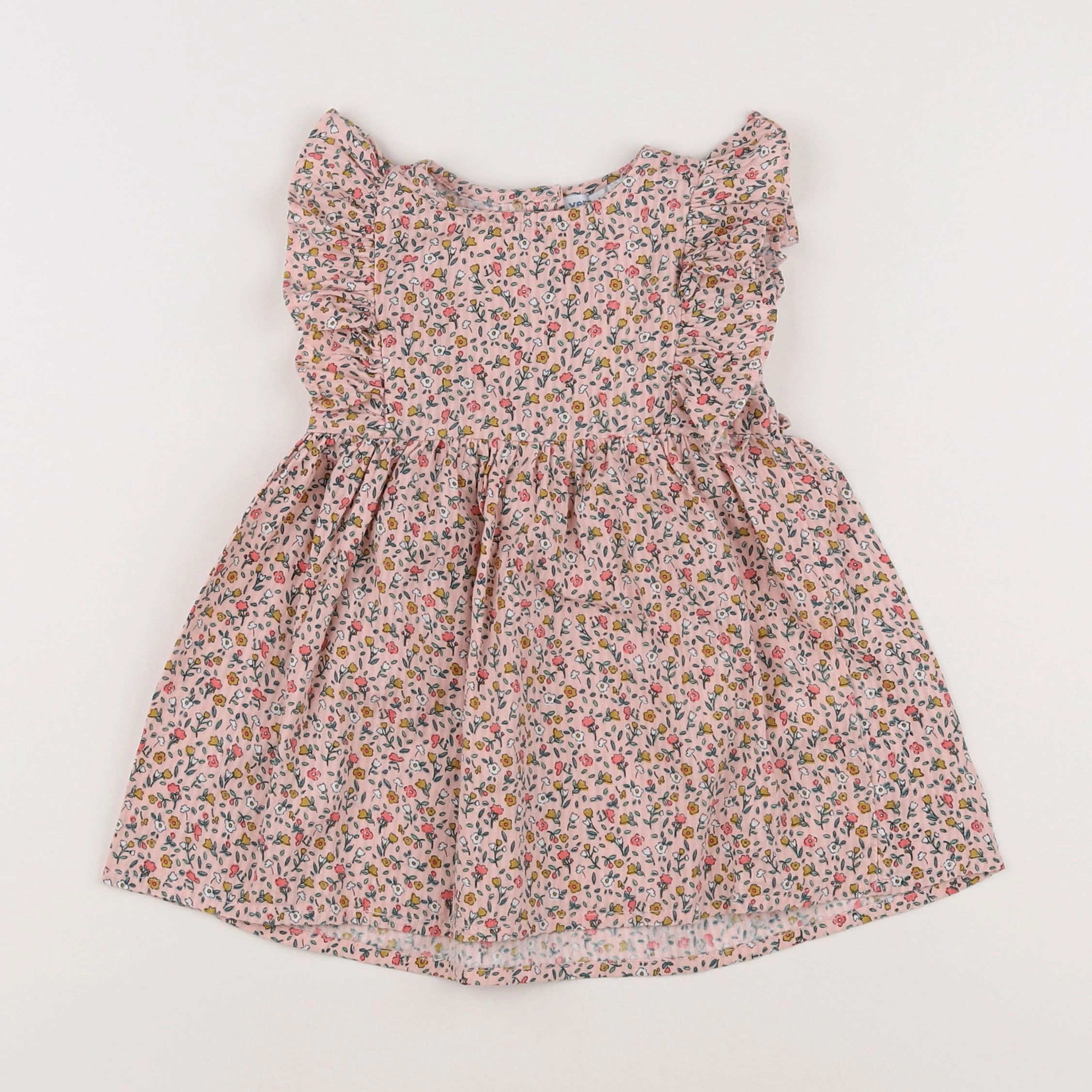 Vertbaudet - robe rose - 18 mois