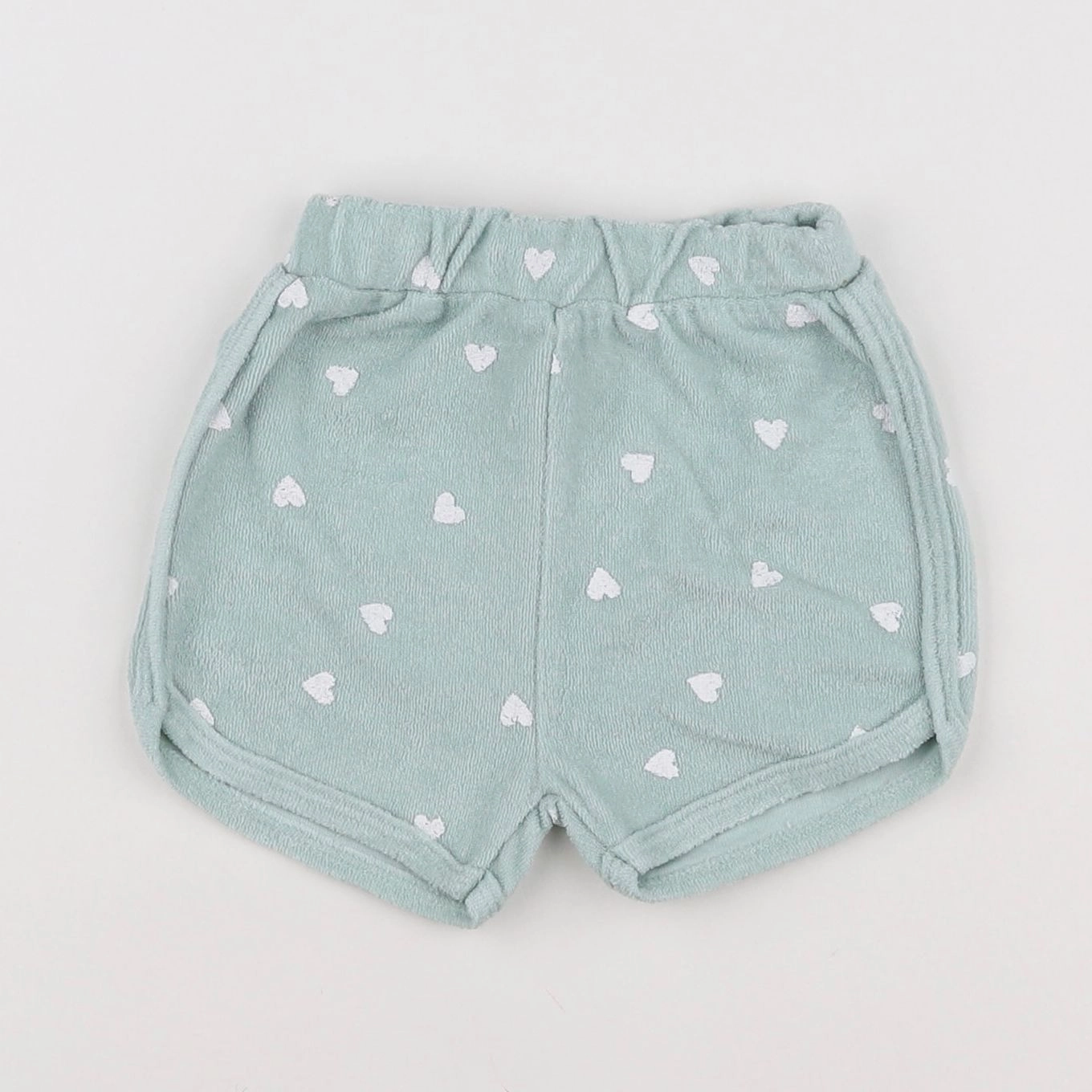 Vertbaudet - short vert - 9 mois