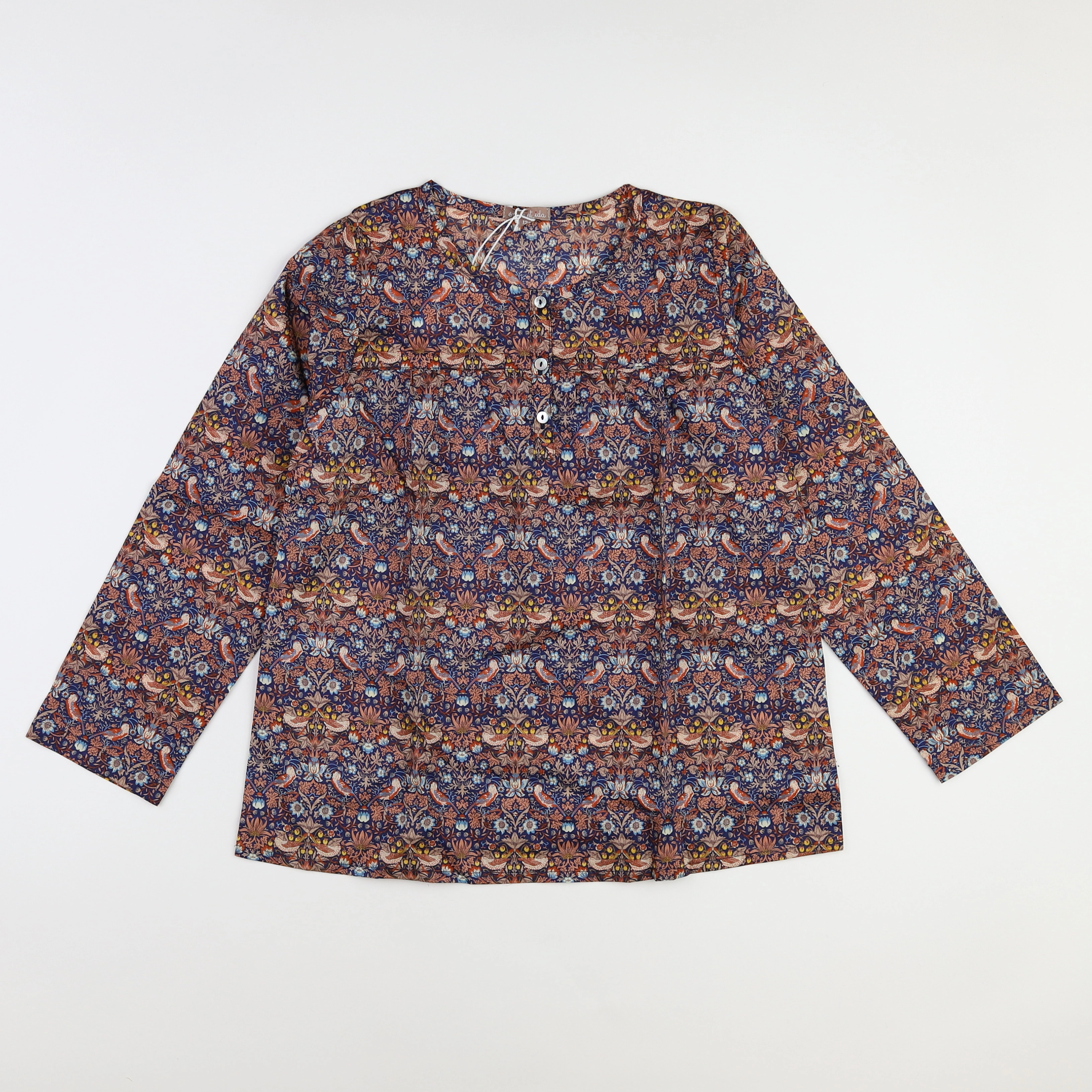 Emile et Ida - blouse multicolore - 12 ans