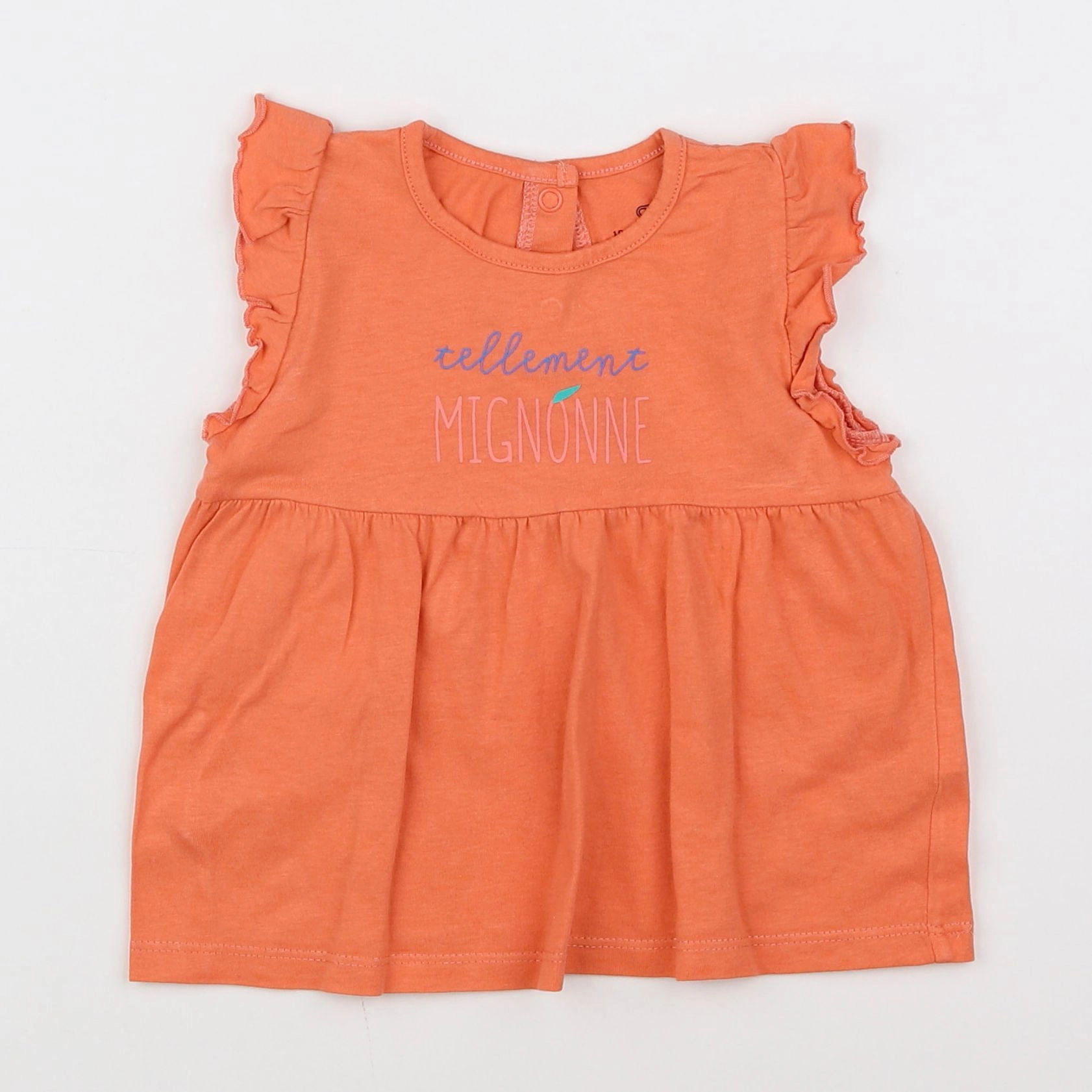 La Redoute - débardeur orange - 18 mois