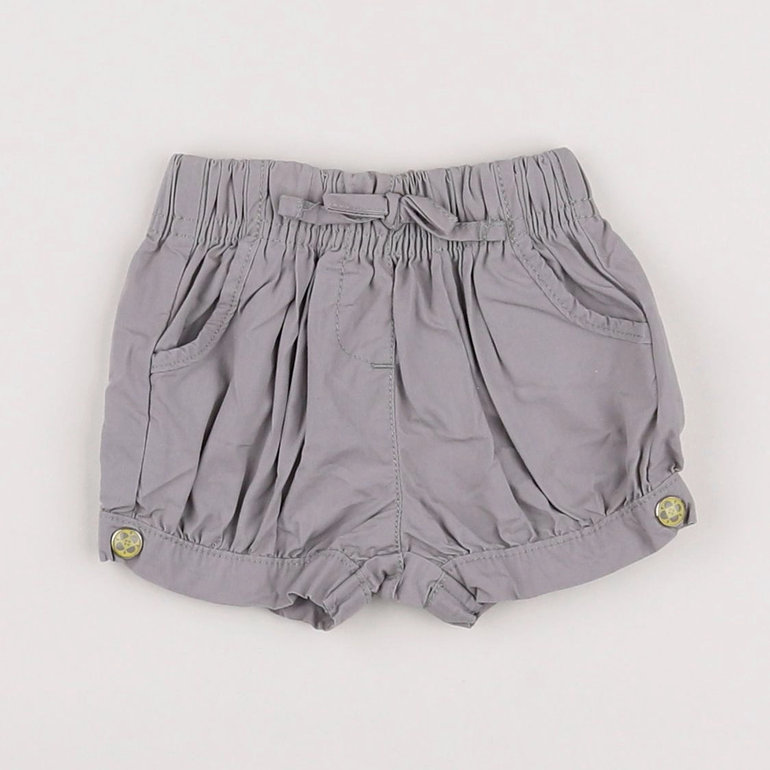 Vertbaudet - bloomer gris - 3 mois