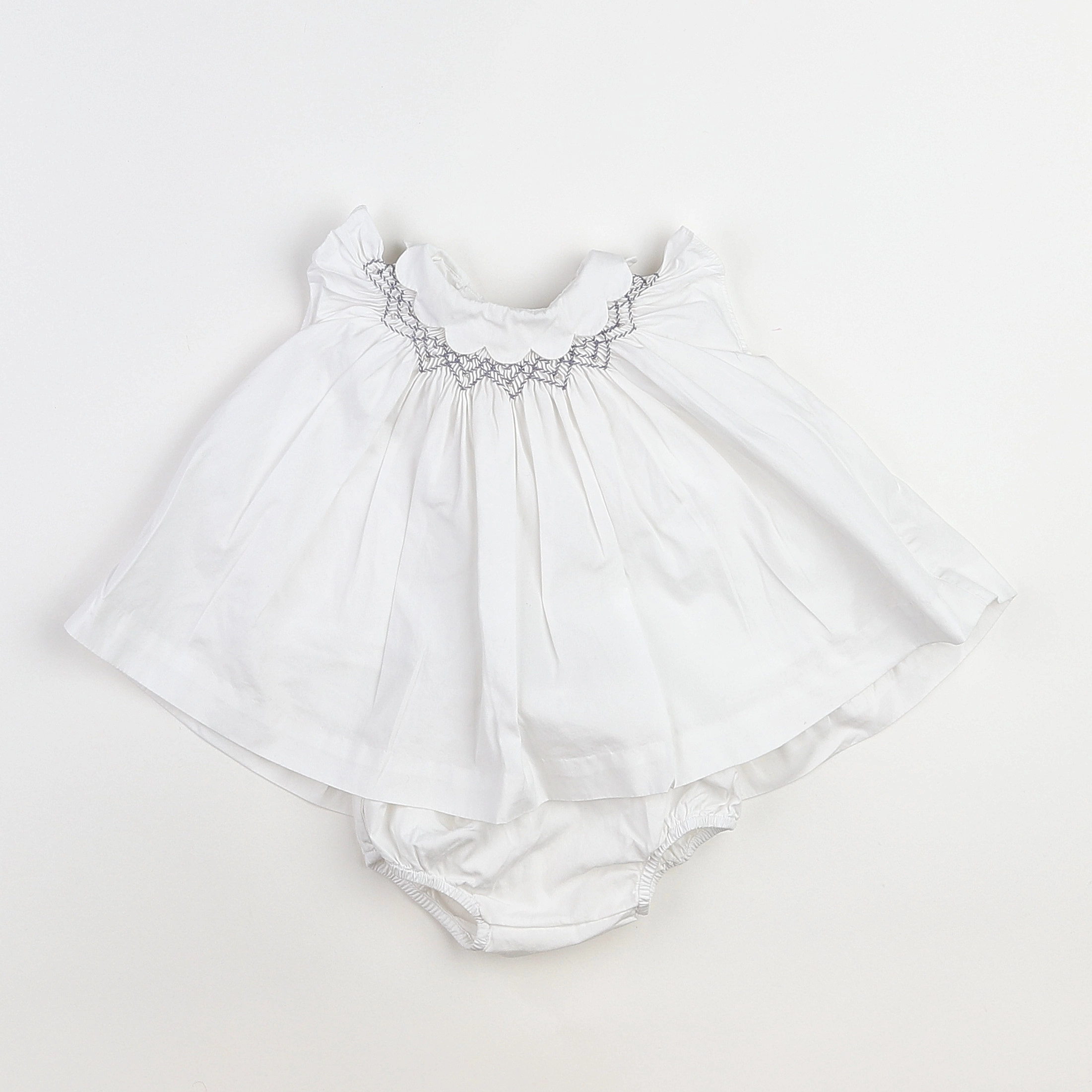 Jacadi - robe blanc - 3 mois