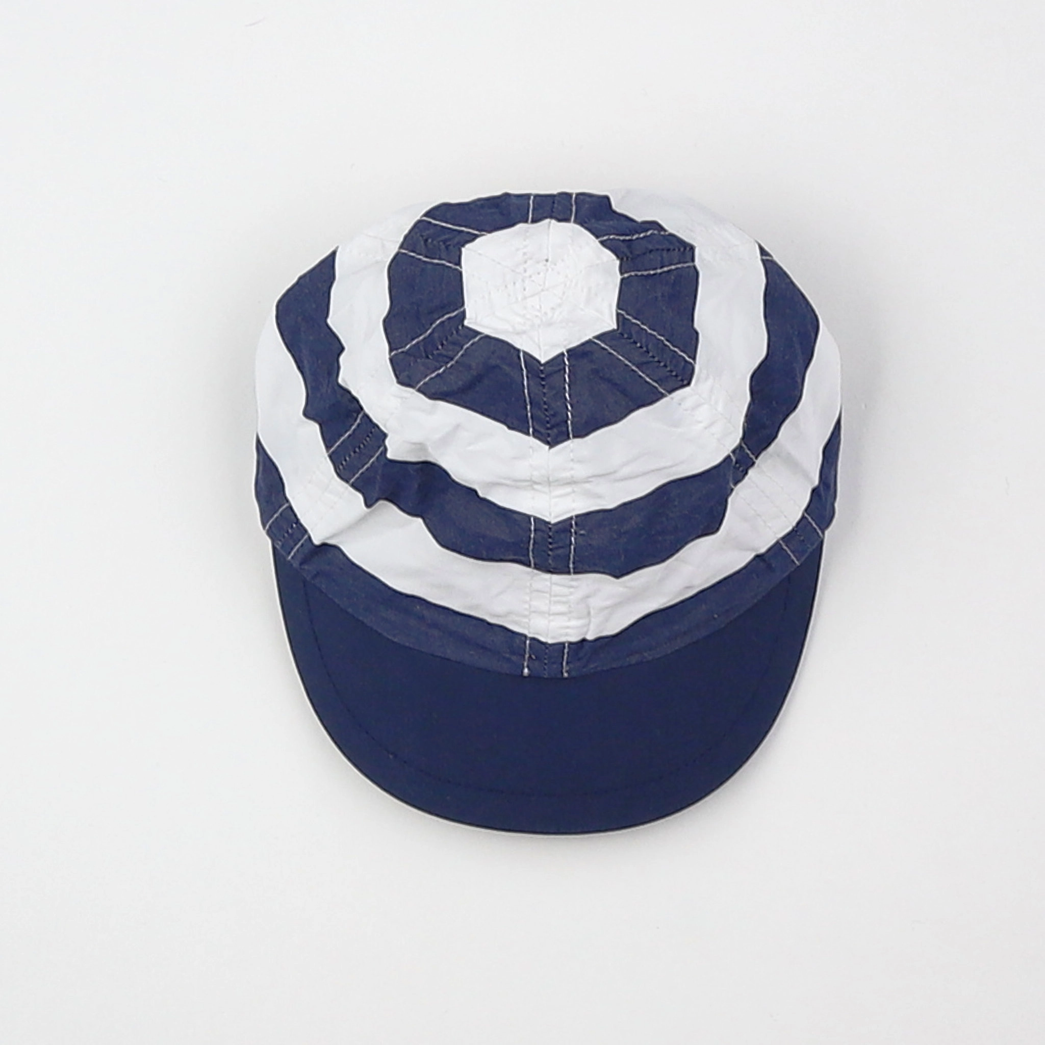 Jacadi - casquette blanc, bleu - 3 mois