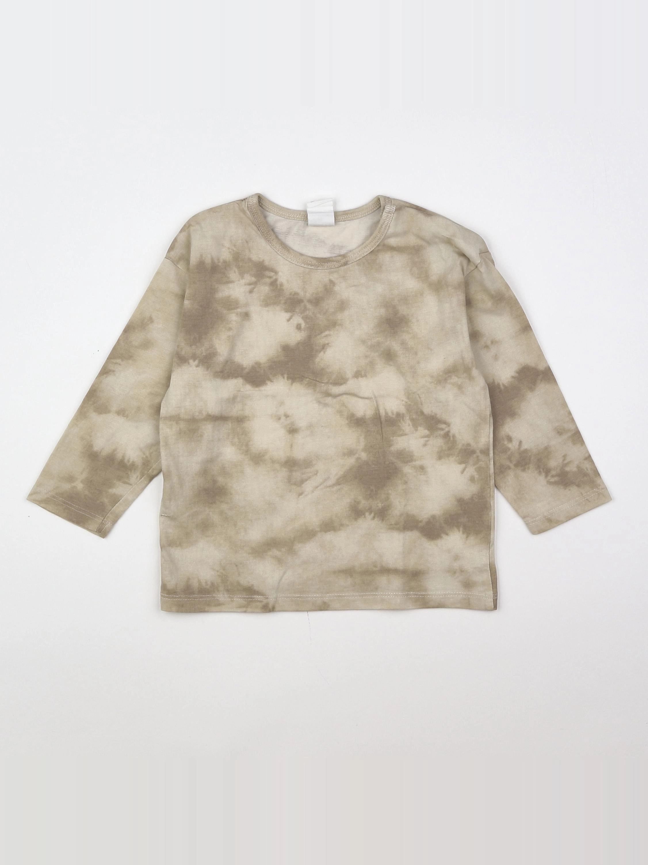 H&M - tee-shirt beige - 12/18 mois