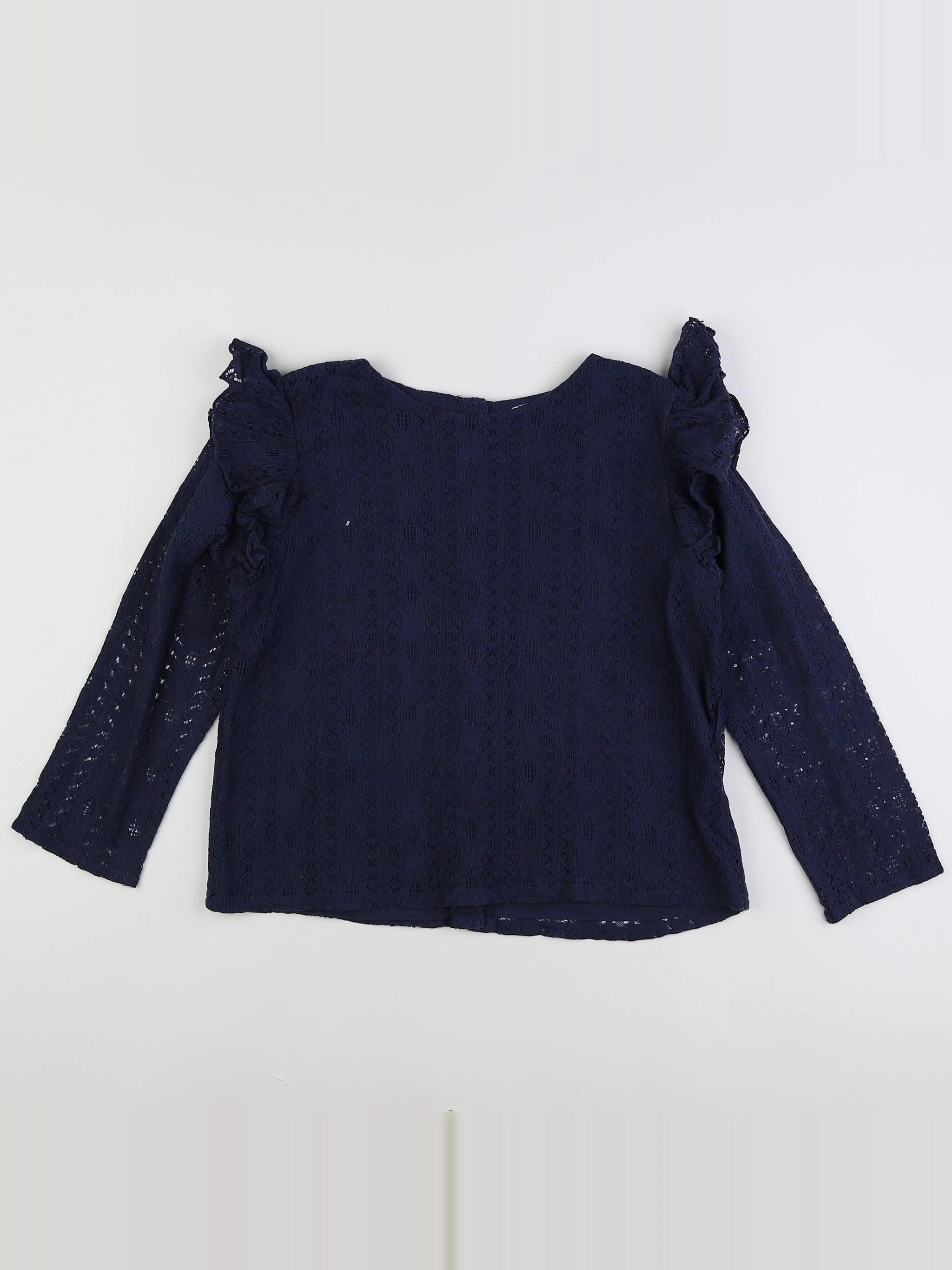 Monoprix - blouse bleu - 10 ans