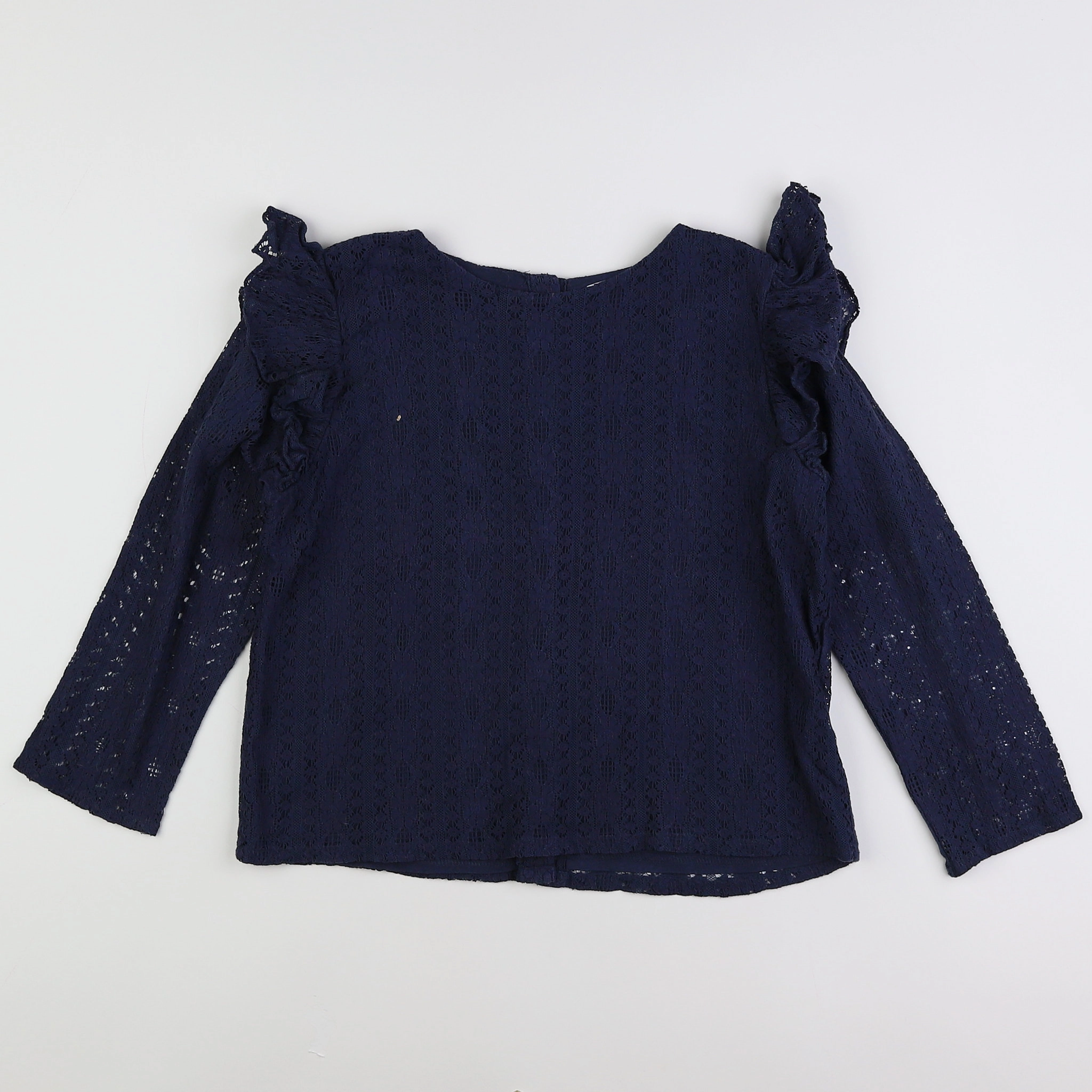 Monoprix - blouse bleu - 10 ans