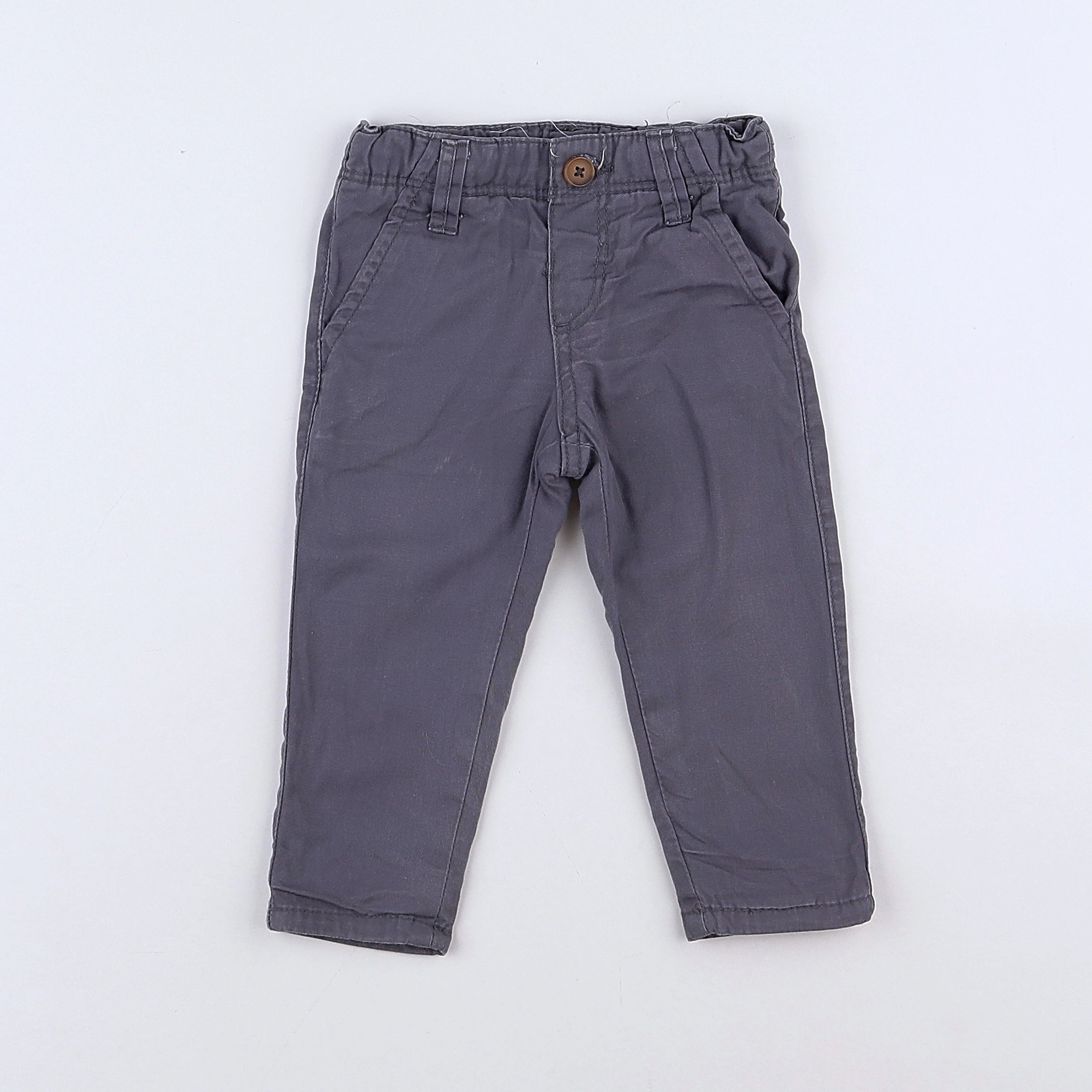 Boutchou - pantalon gris - 9 mois