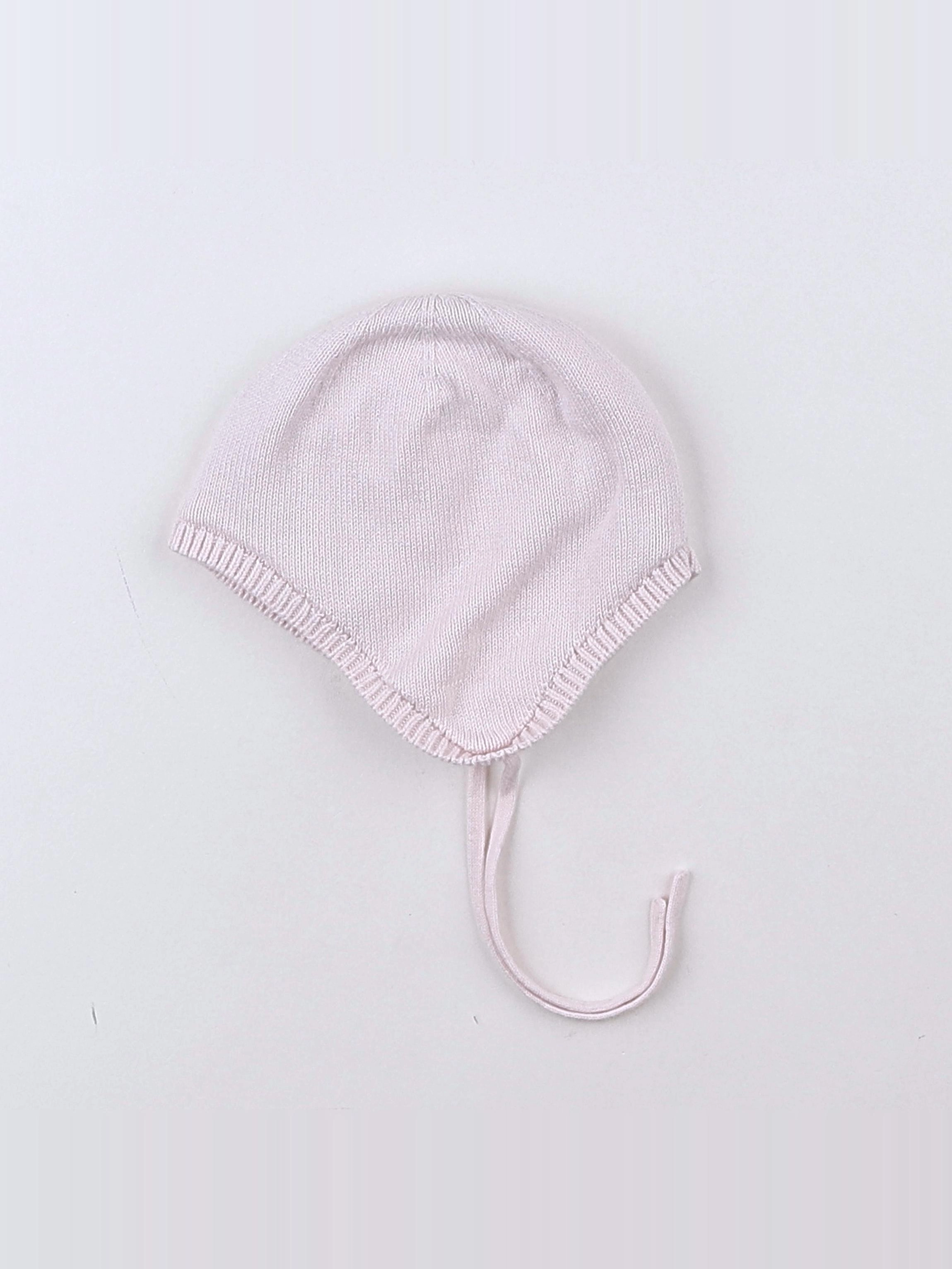 Jacadi - bonnet rose - 3 mois