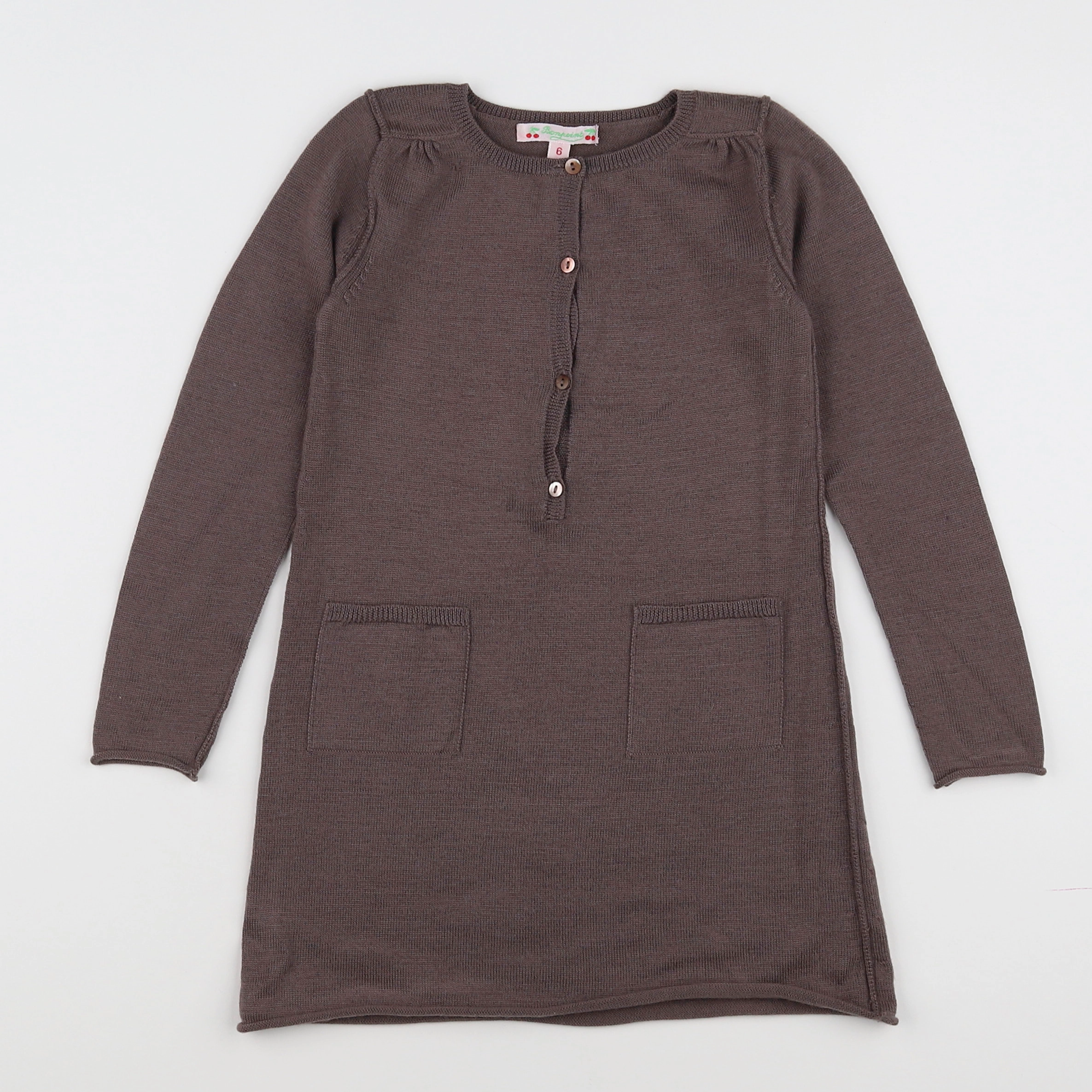 Bonpoint - robe marron - 6 ans