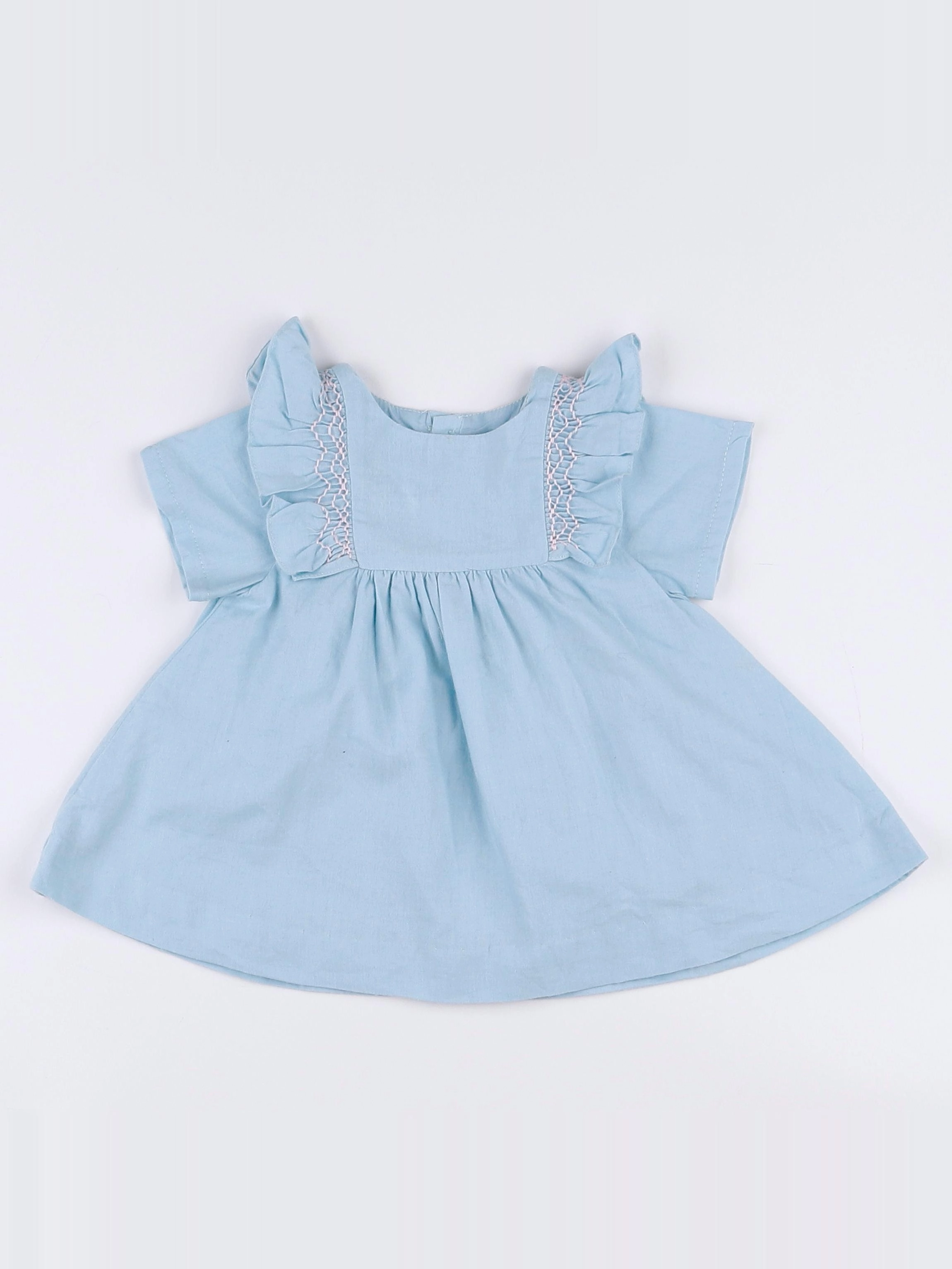 Jacadi - robe bleu - 3 mois