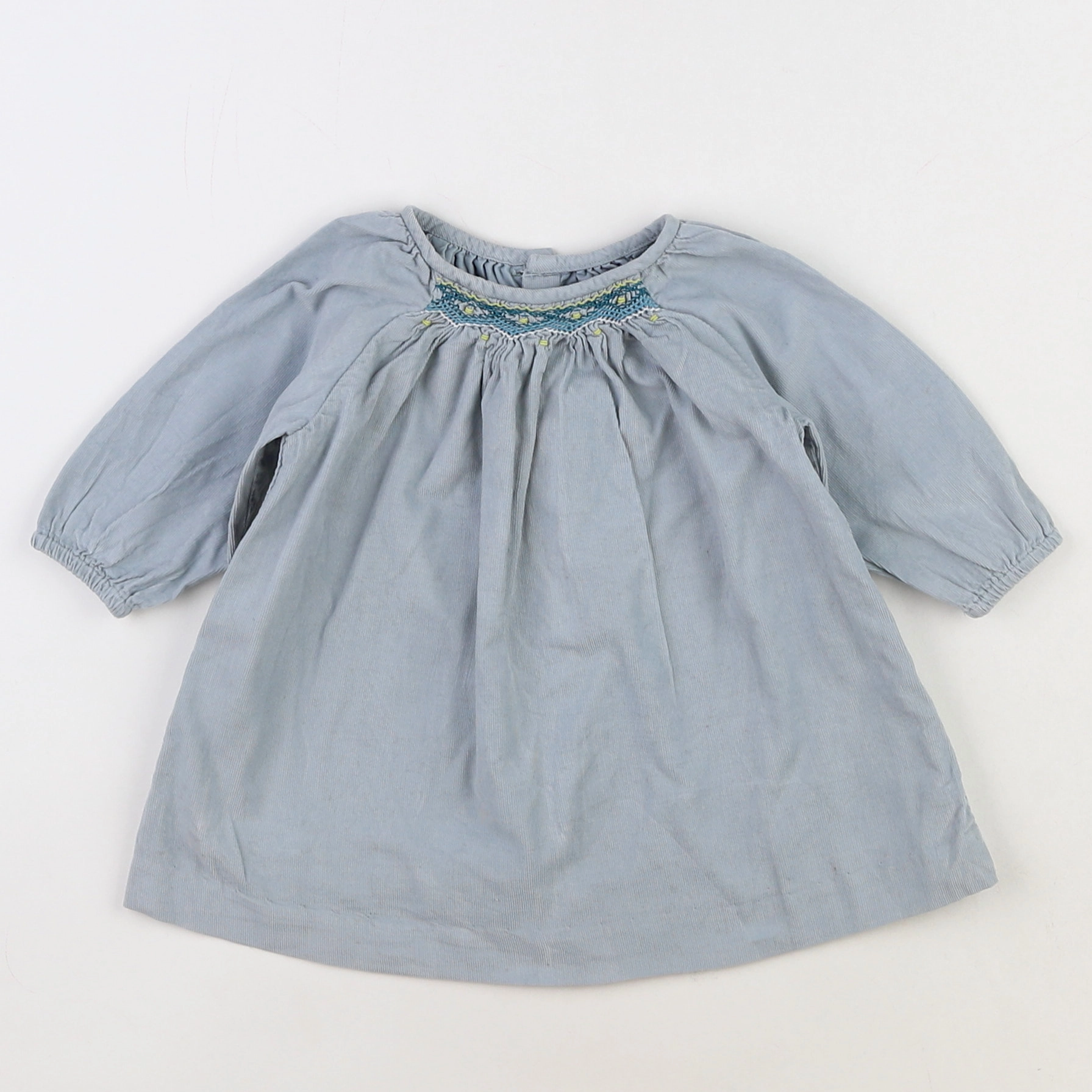 Jacadi - robe vert - 6 mois