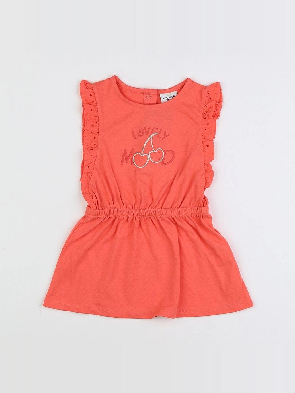 Tape à l'oeil - robe rose (état neuf) - 12 mois