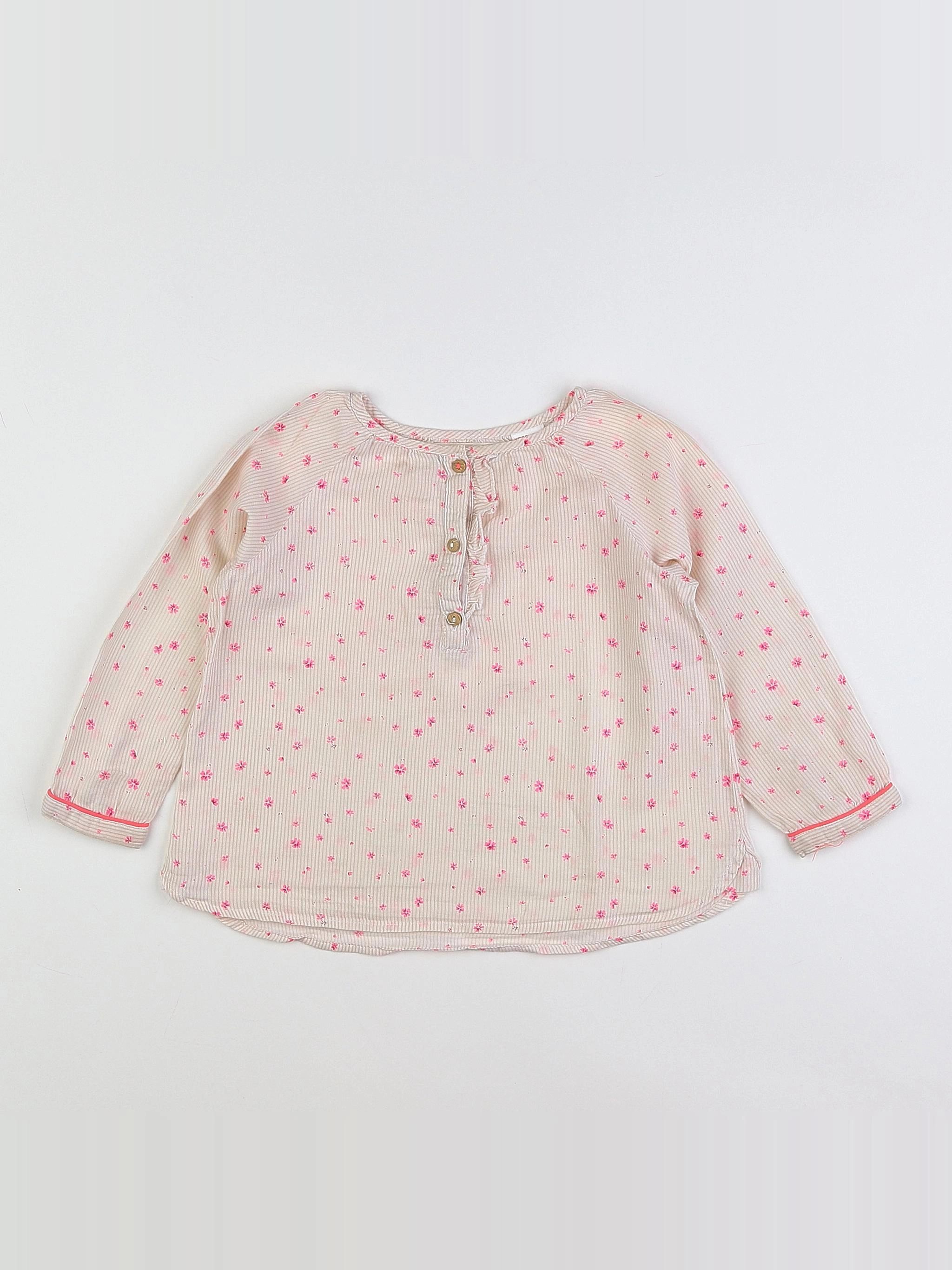 Zara - blouse multicolore - 18 mois à 2 ans