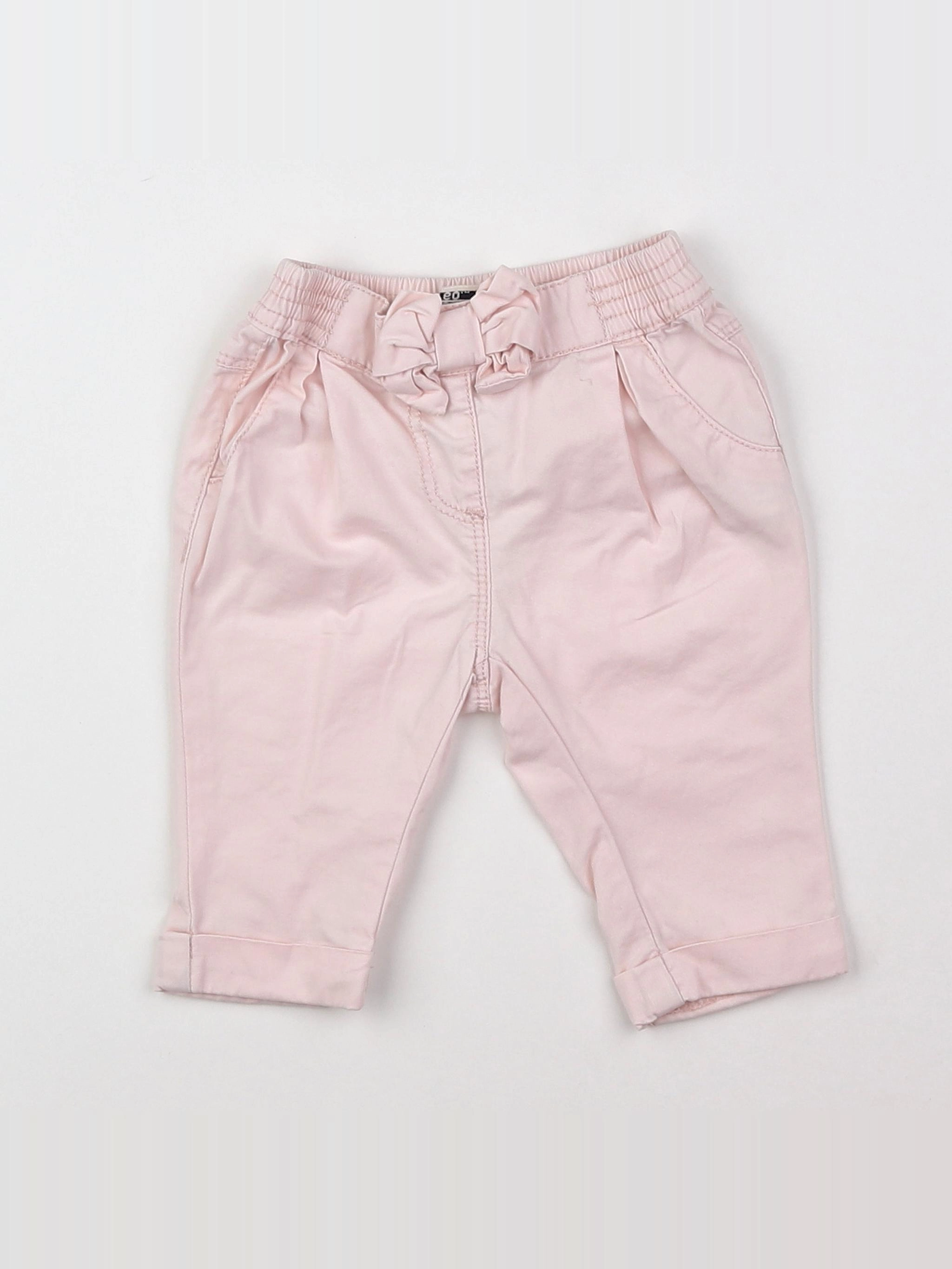Tape à l'oeil - pantalon rose - 3 mois