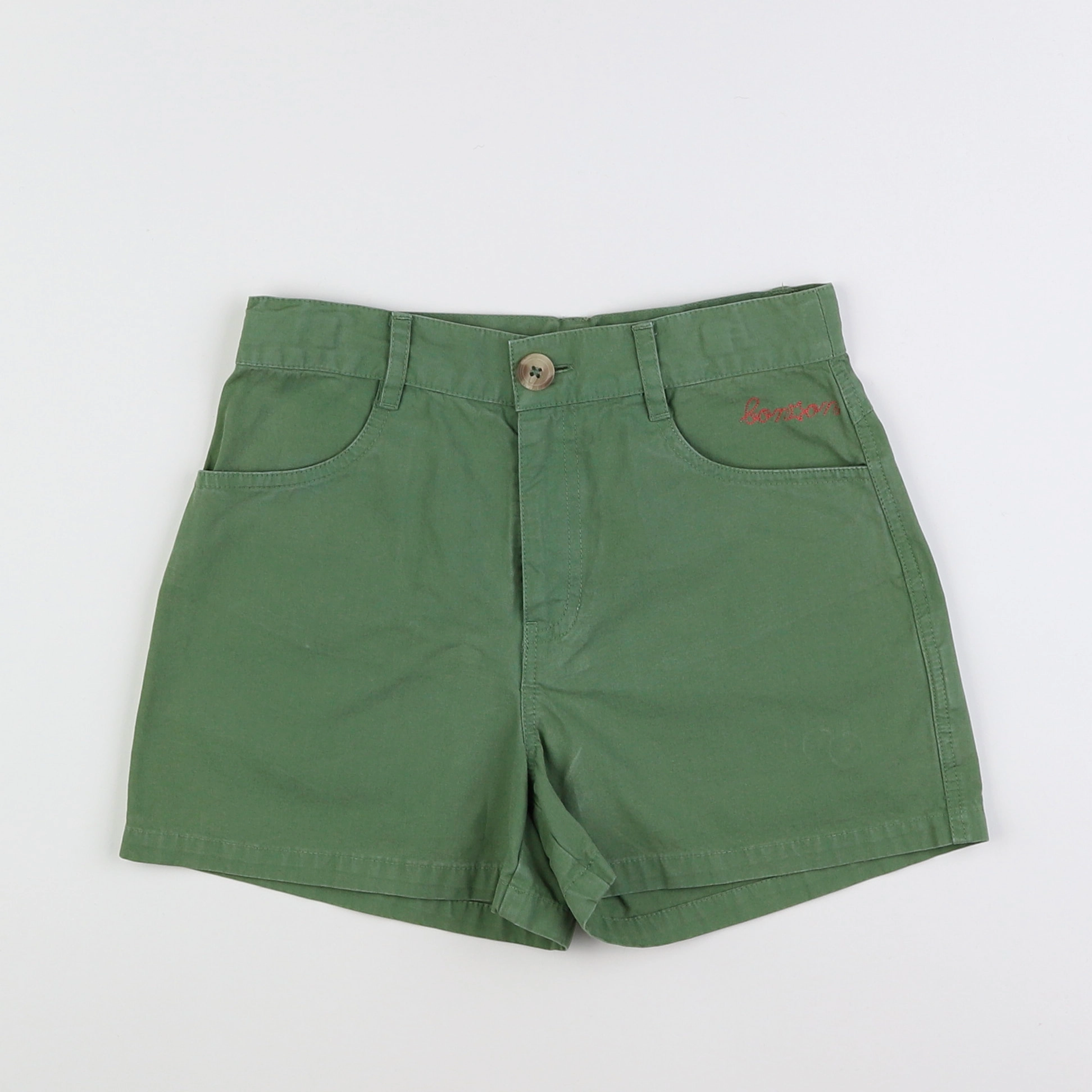 Bonton - short vert - 12 ans