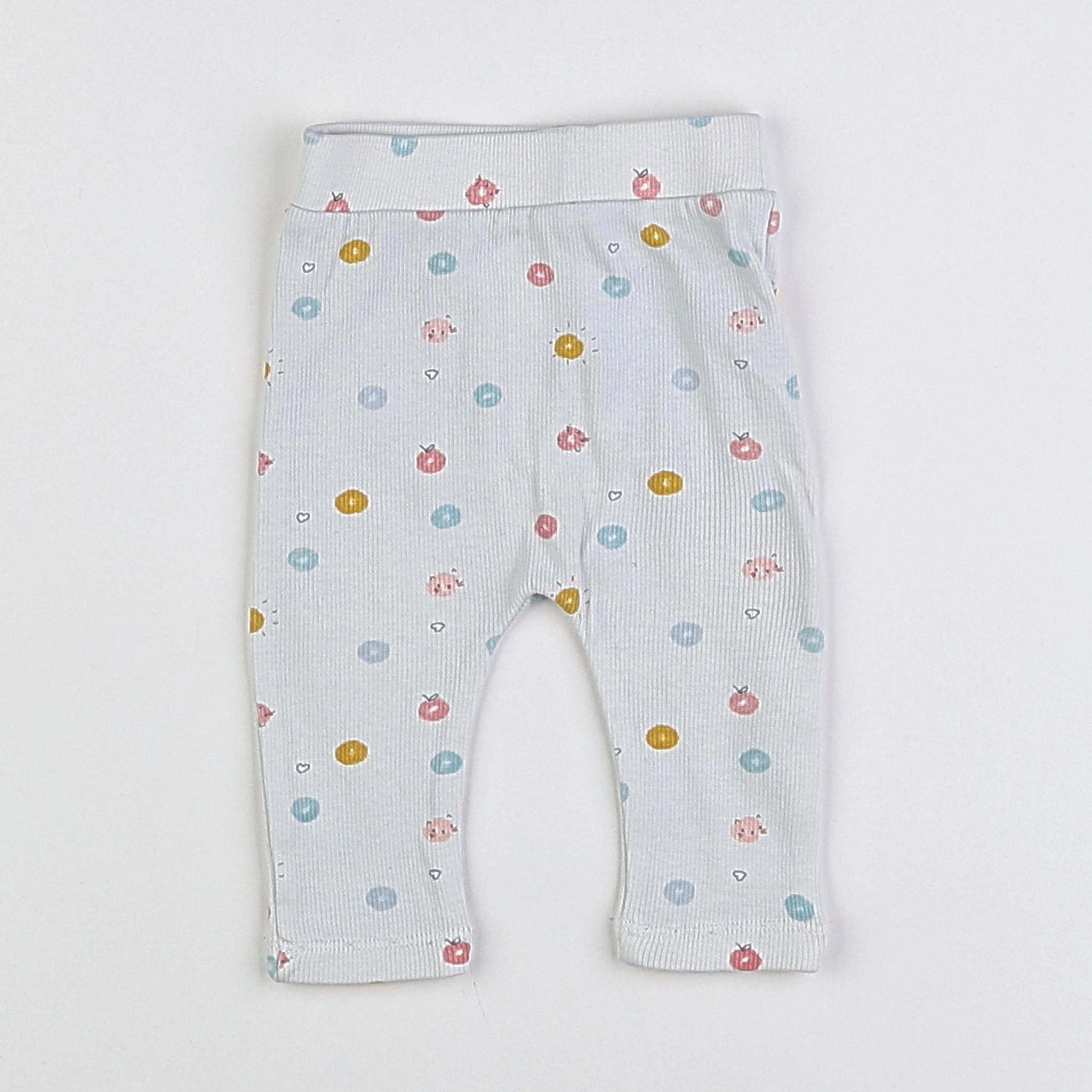Vertbaudet - legging blanc - 3 mois