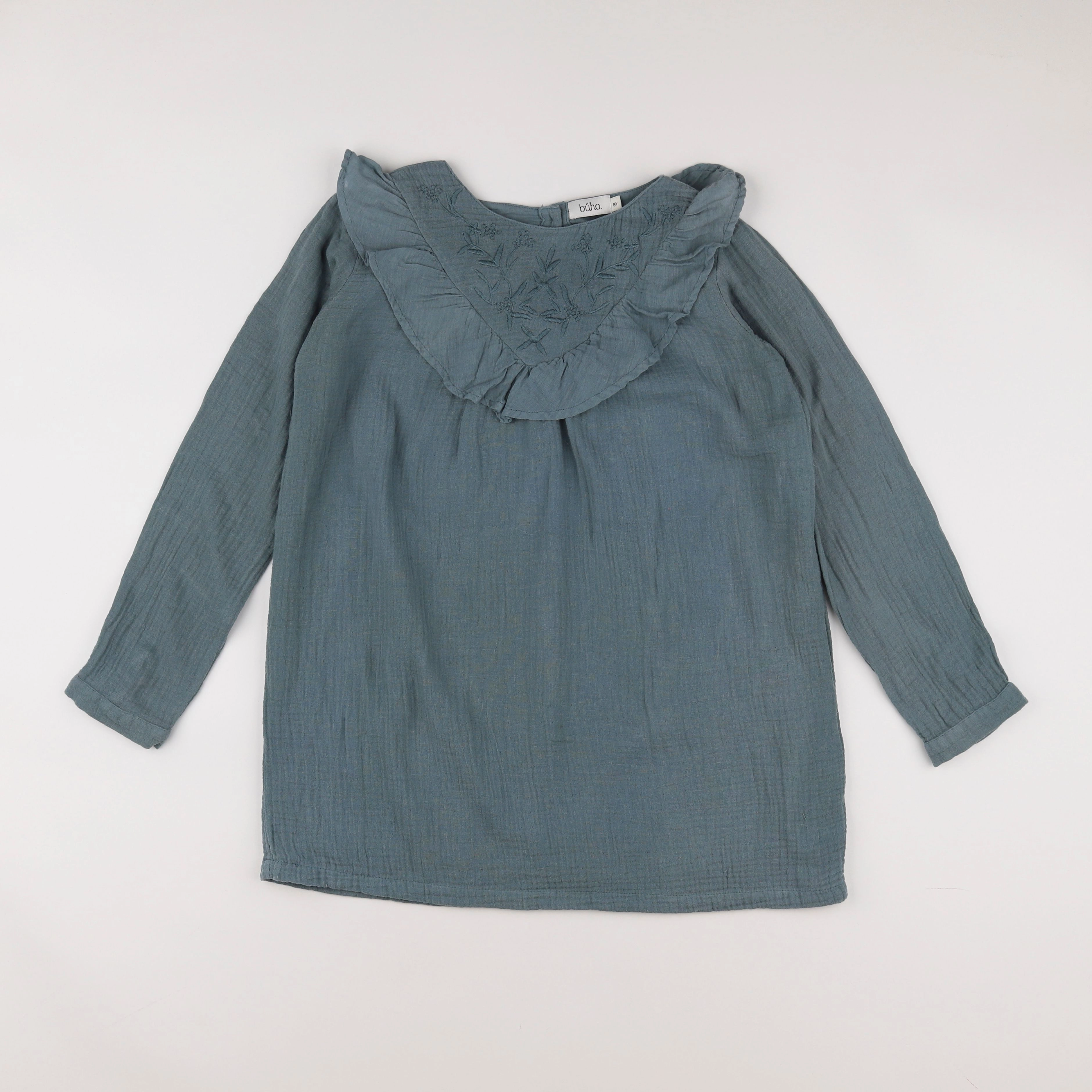 Buho - blouse vert - 8 ans