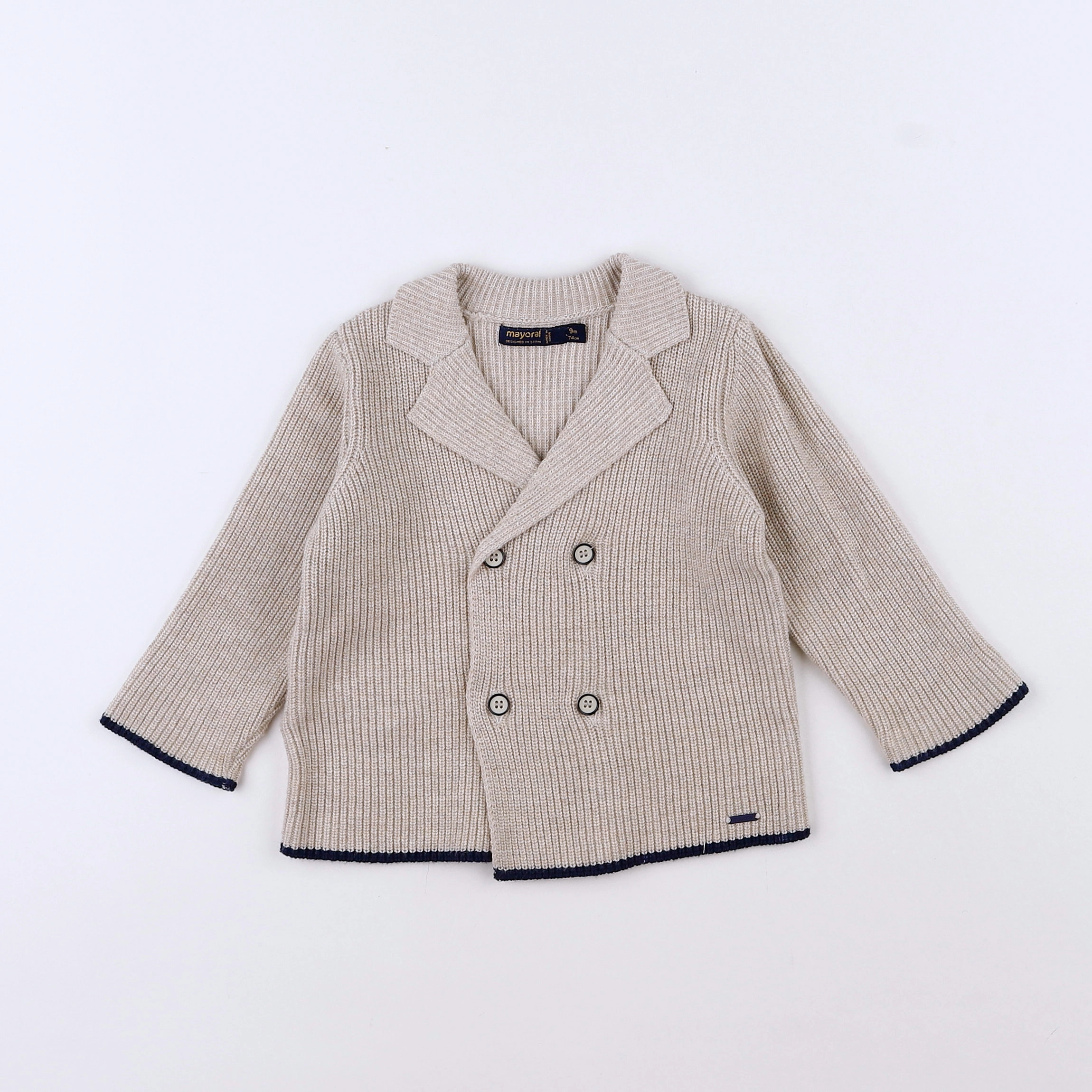 Mayoral - veste beige - 9 mois