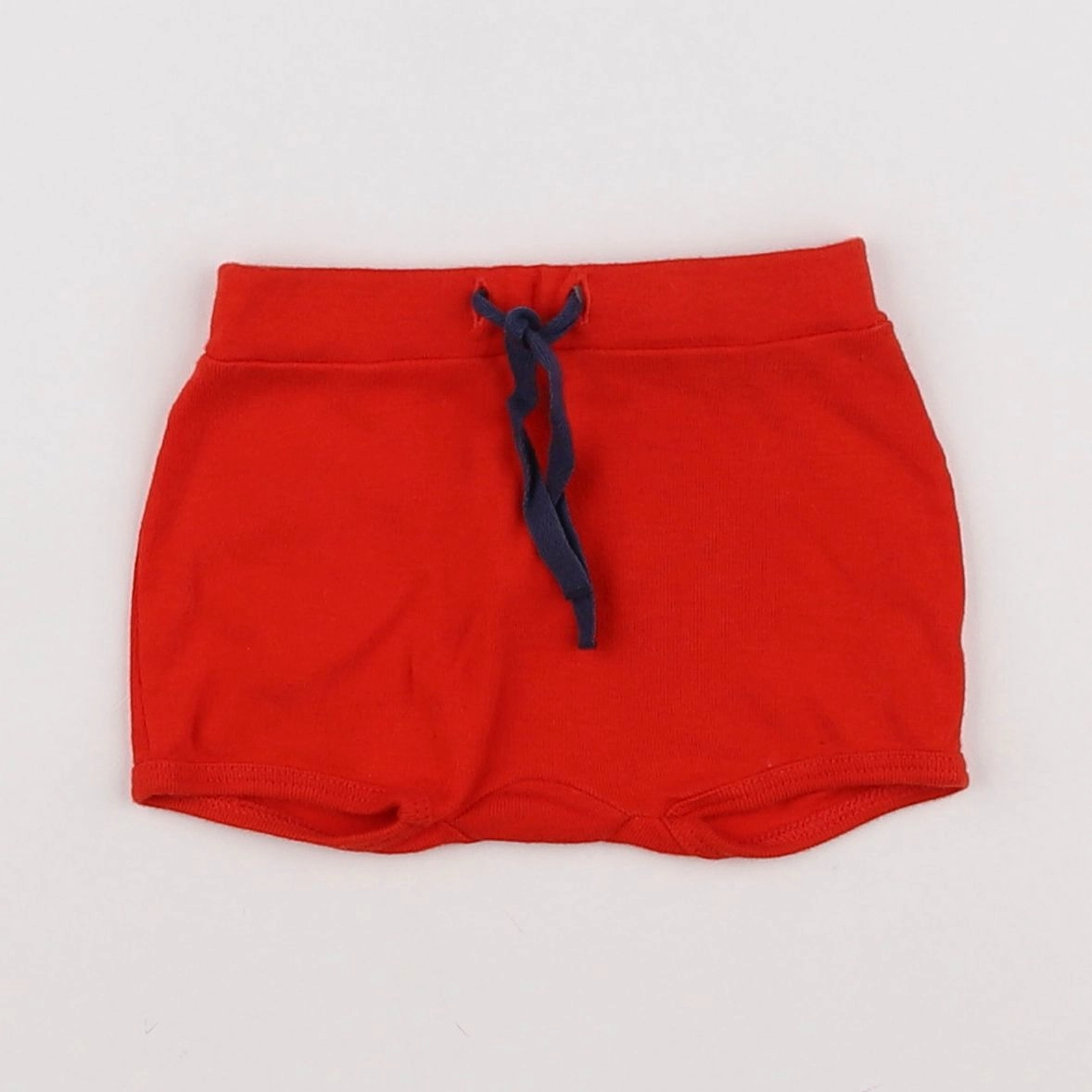 Petit Bateau - short rouge - 3 mois