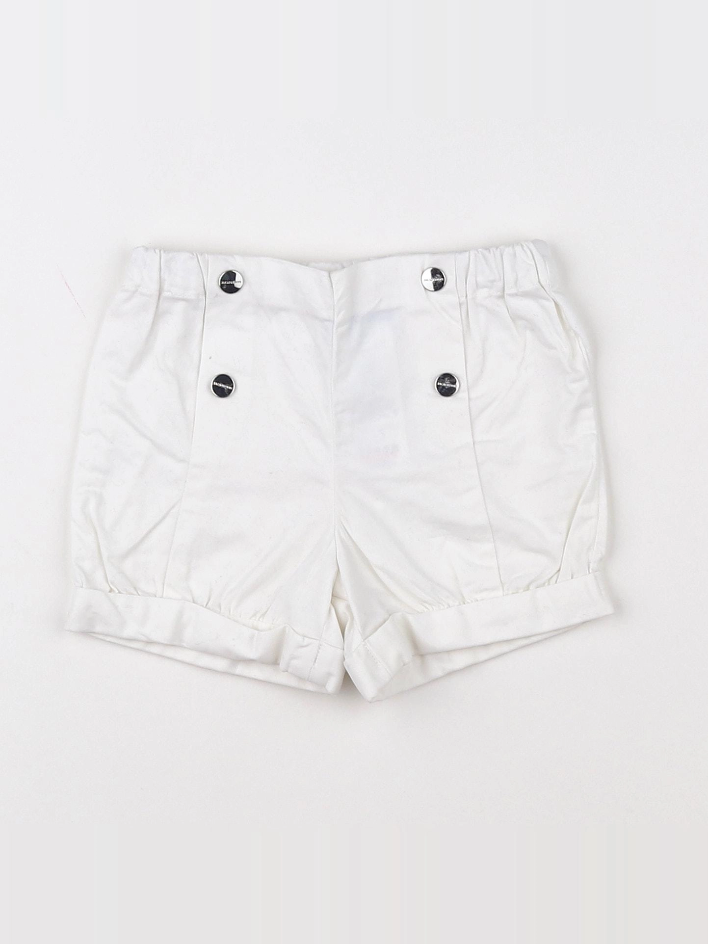 Jacadi - short blanc - 18 mois