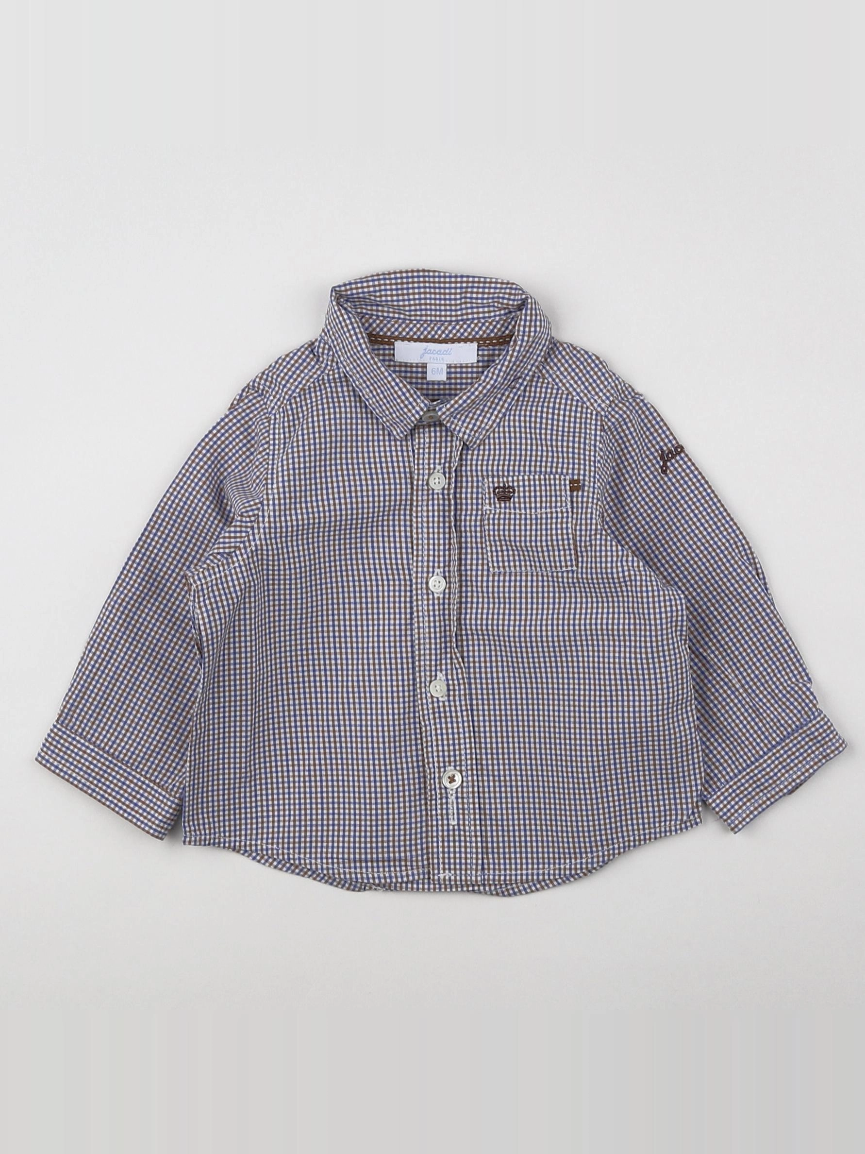 Jacadi - chemise multicolore - 6 mois
