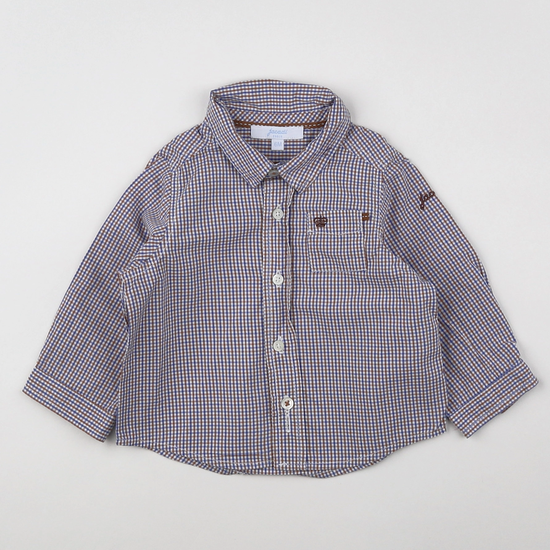 Jacadi - chemise multicolore - 6 mois