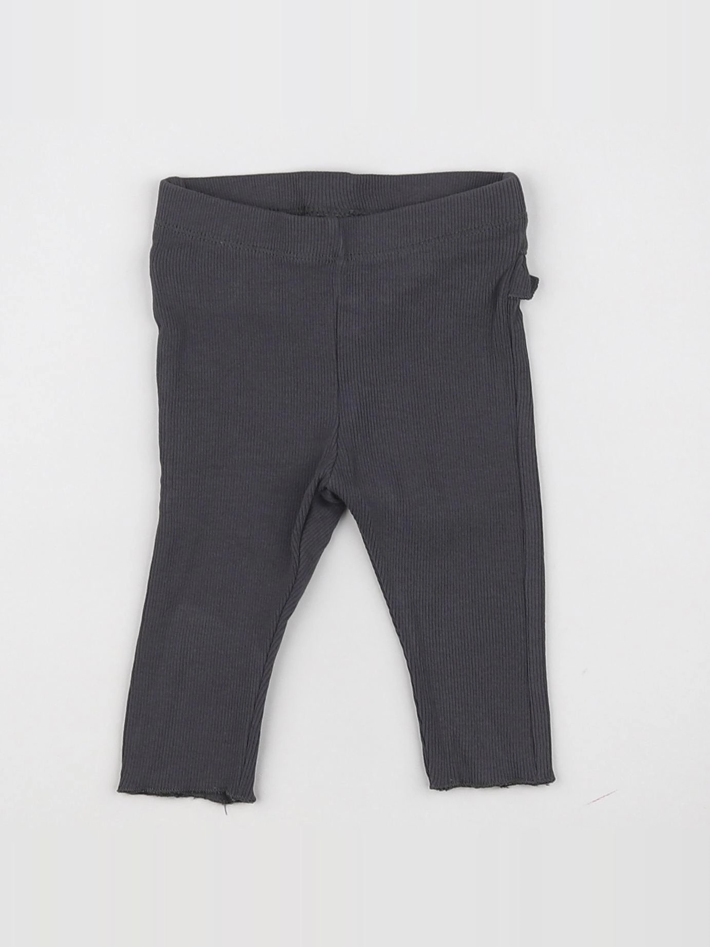 H&M - legging gris - 3 mois