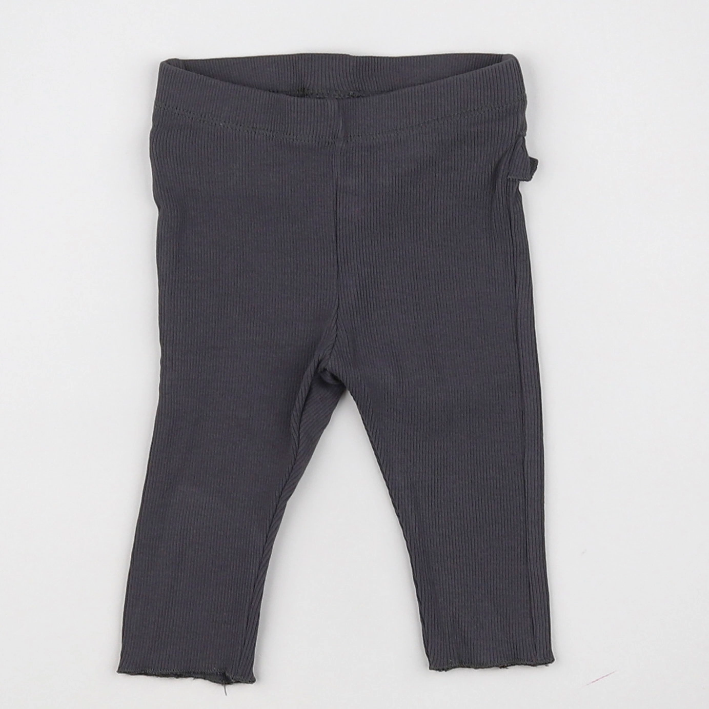 H&M - legging gris - 3 mois