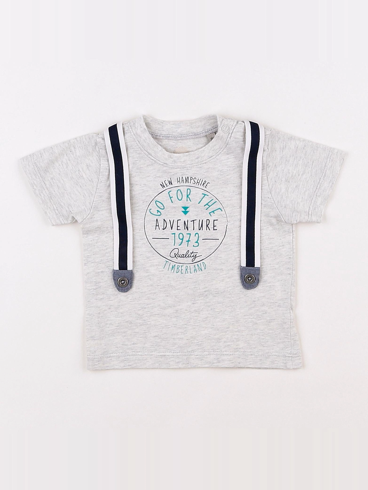 Timberland - tee-shirt gris - 3 mois