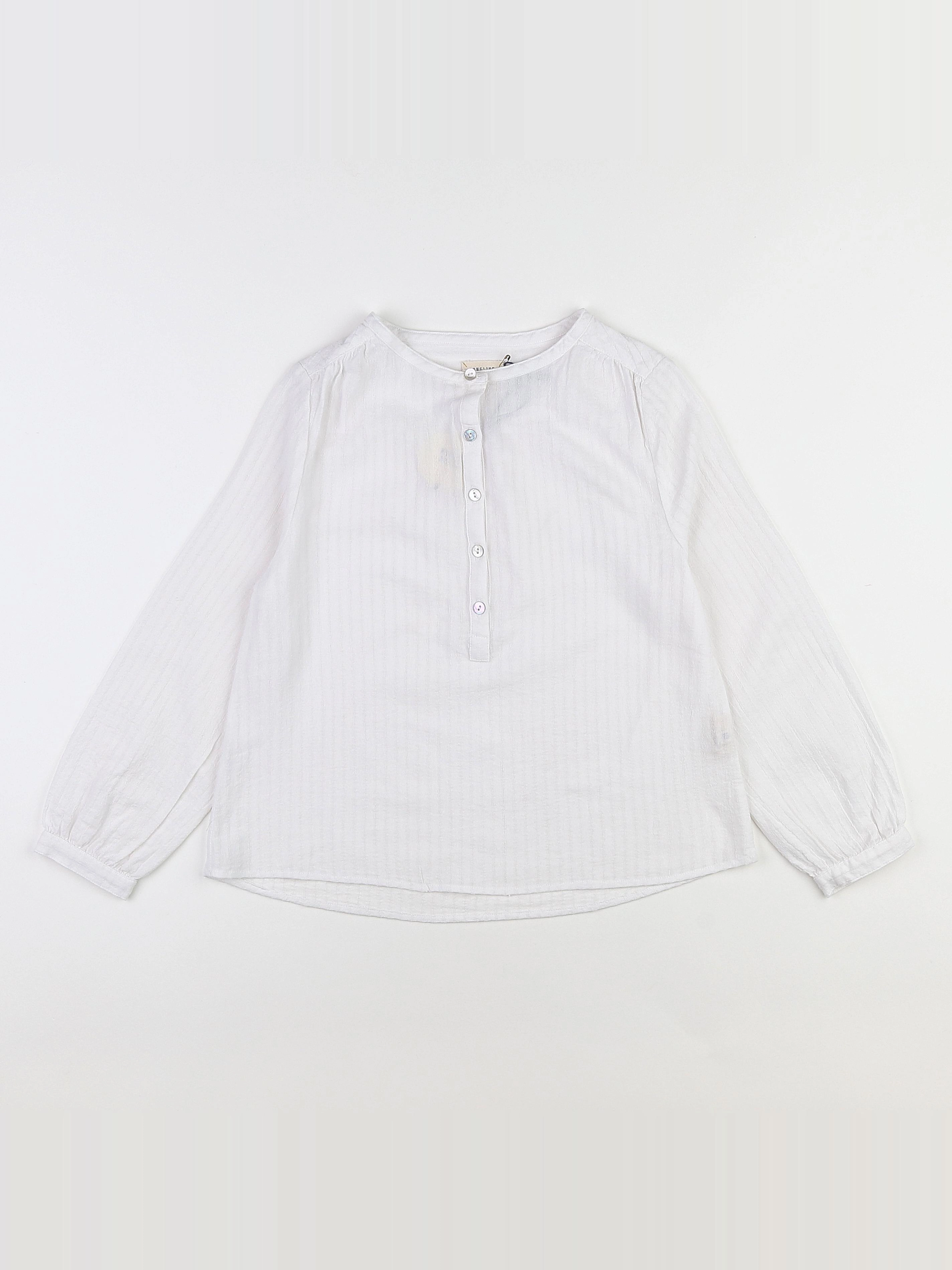 Longlivethequeen  - blouse blanc (neuf) - 10 ans