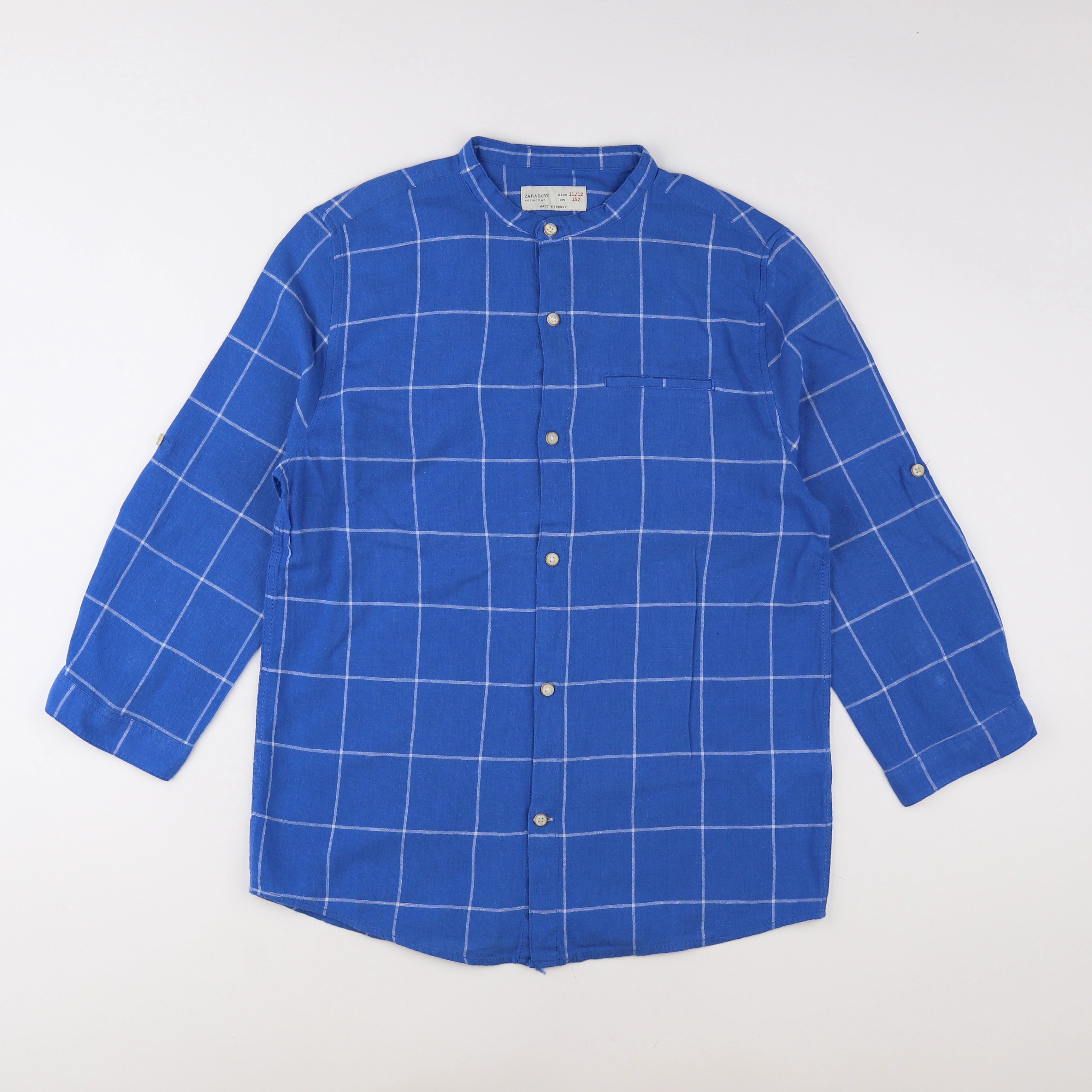 Zara - chemise bleu - 11/12 ans