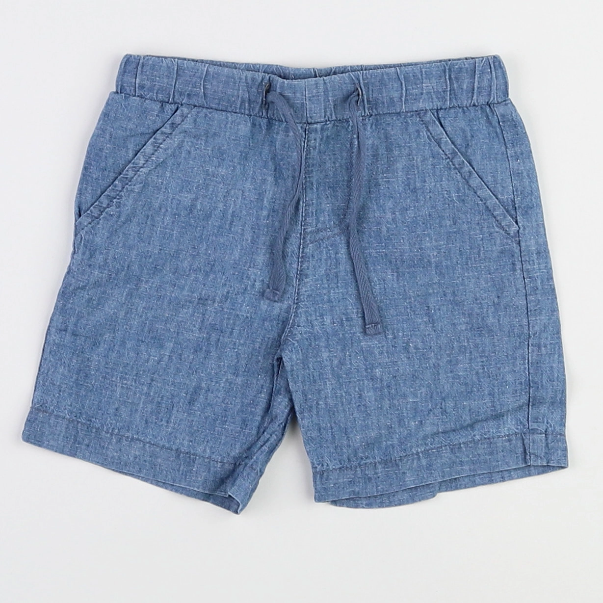 Boutchou - short bleu - 9 mois